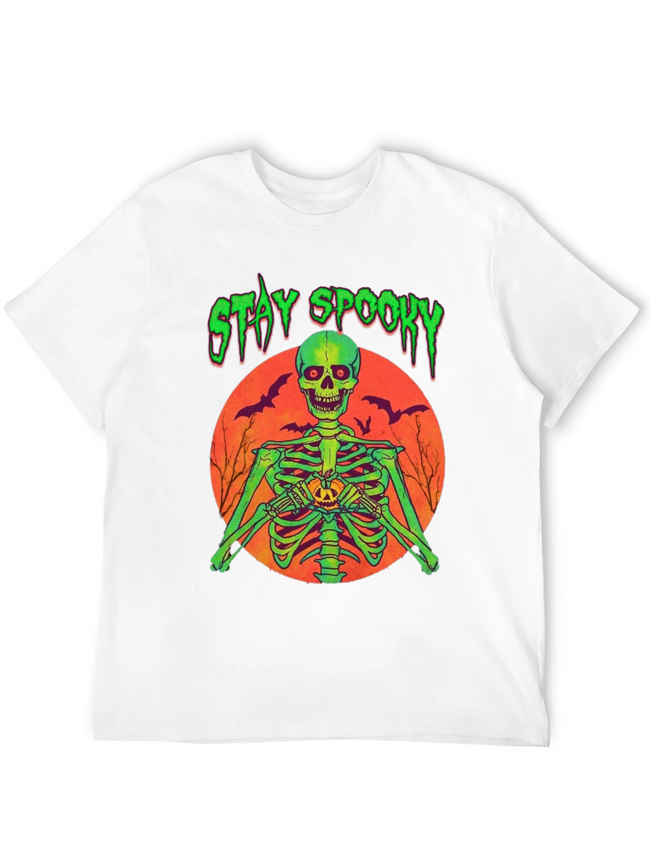 Stay Spooky Skeleton Graphic Tee