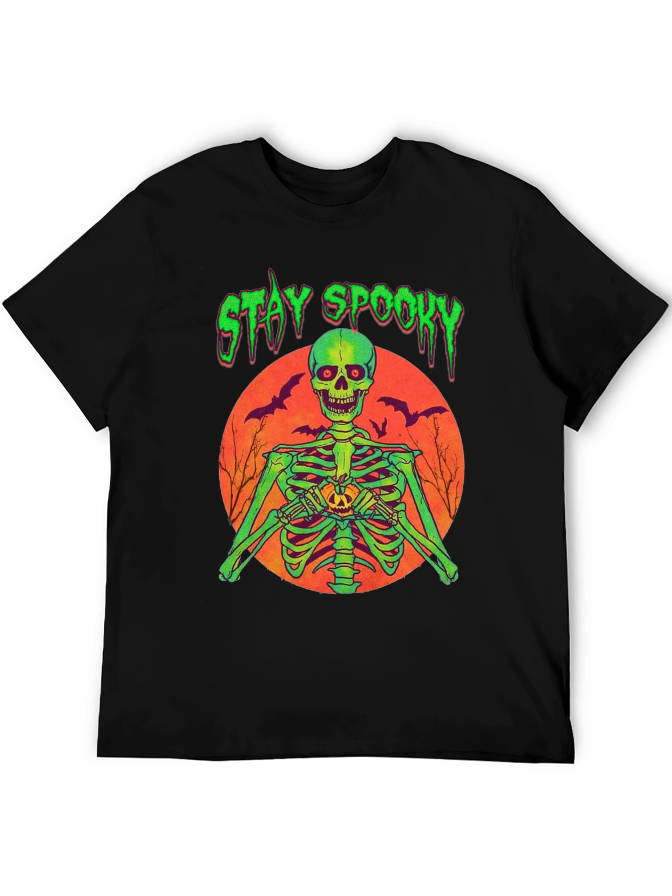 Stay Spooky Skeleton Graphic Tee