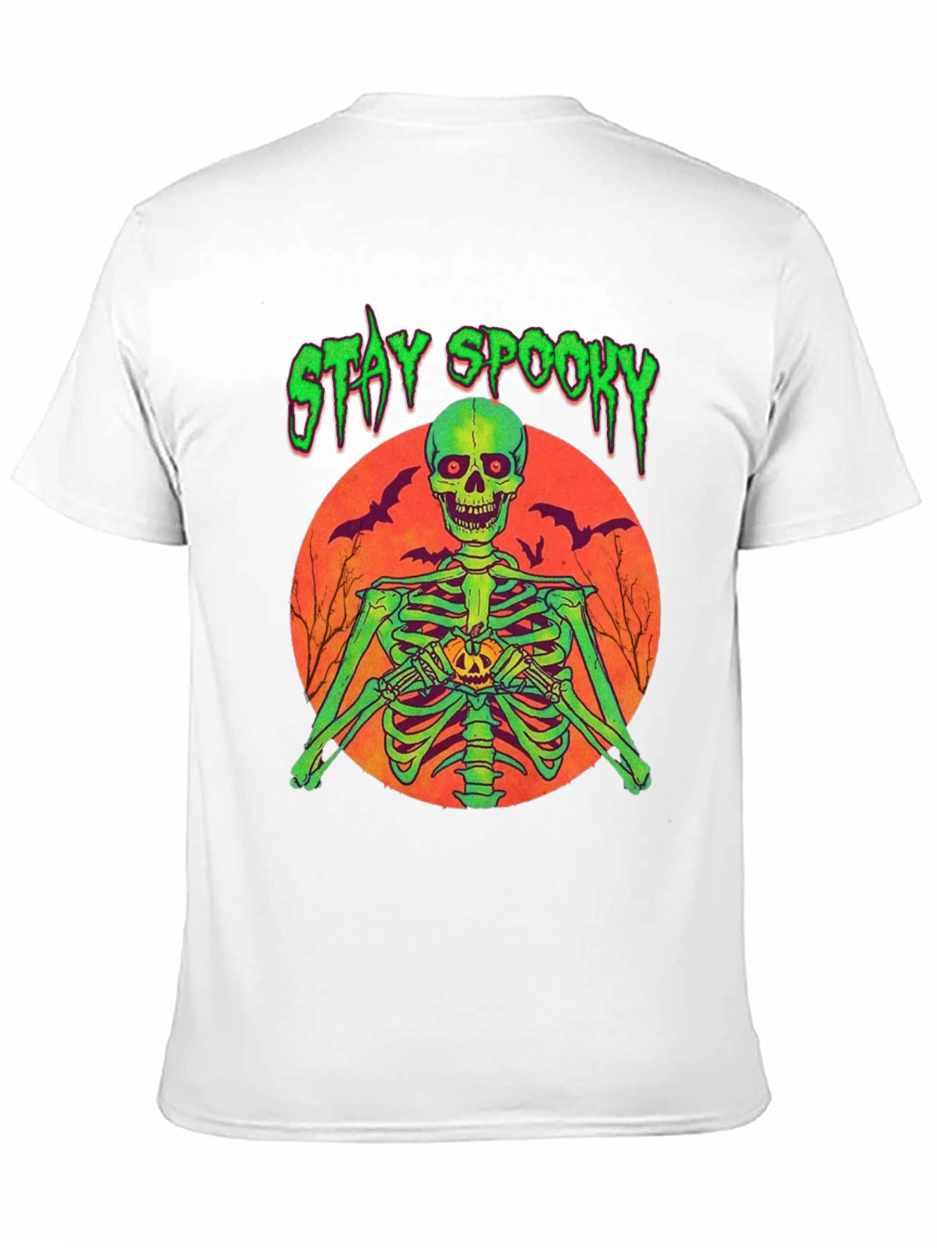 Stay Spooky Skeleton Graphic Tee