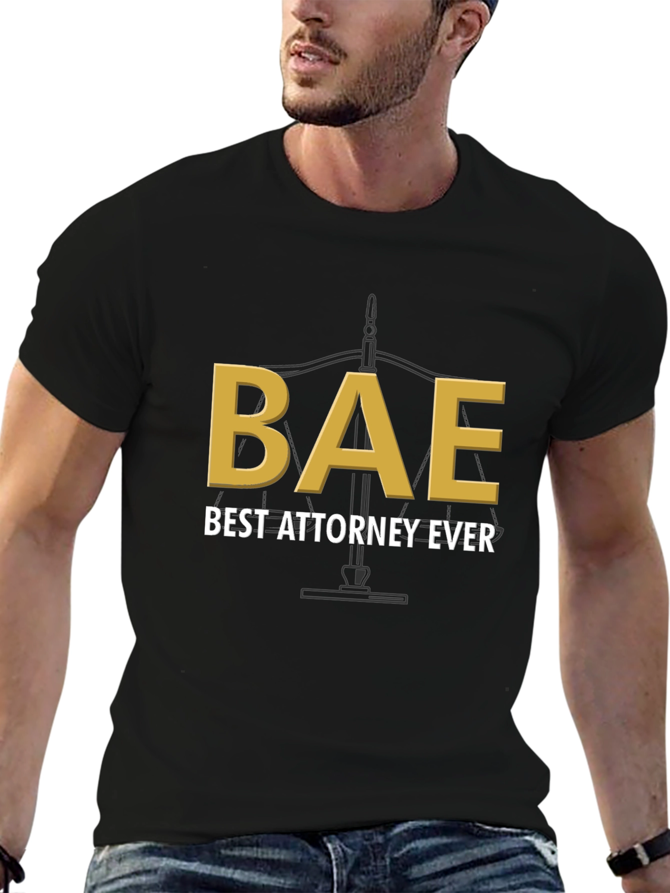 BAE Best Attorney Ever Graphic T-Shirt