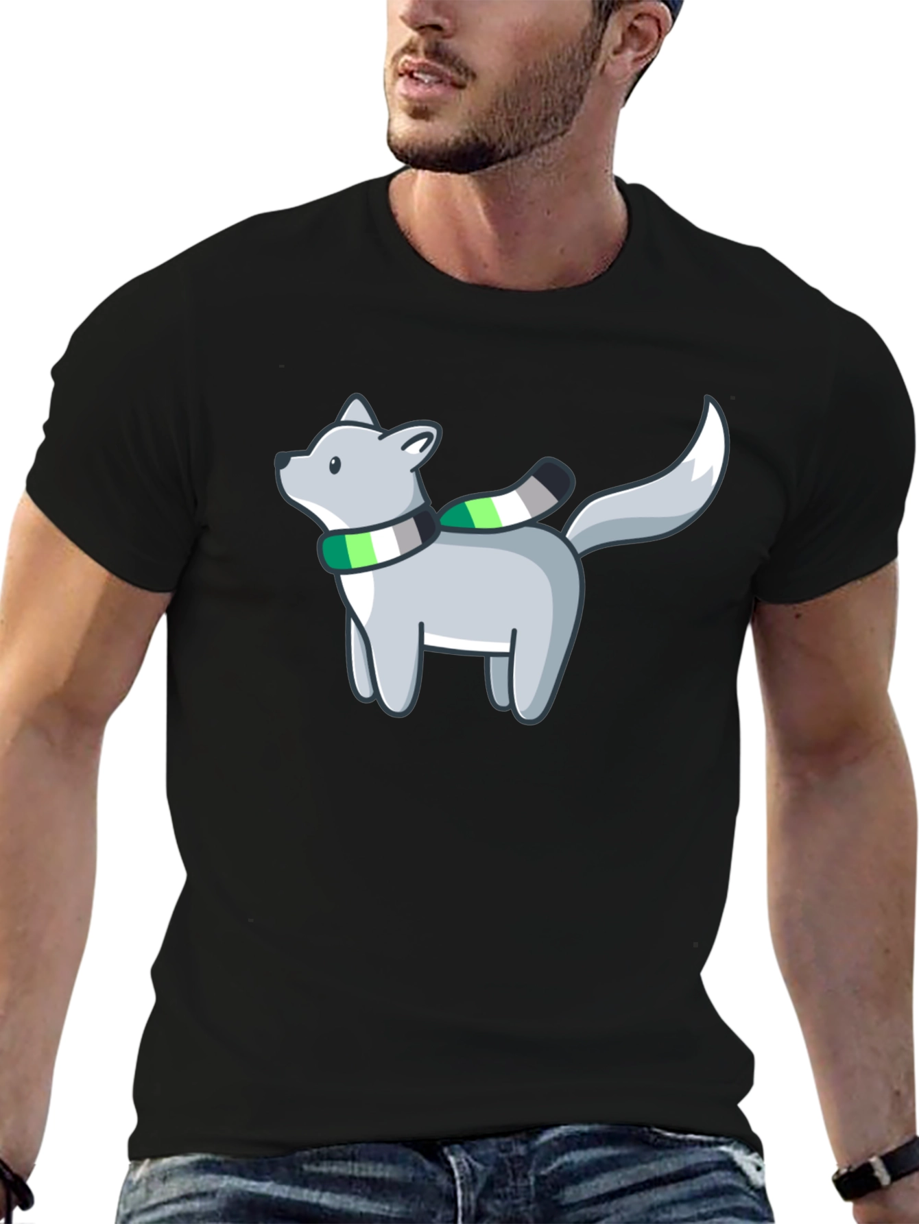 Aromantic Pride Dog T-Shirt