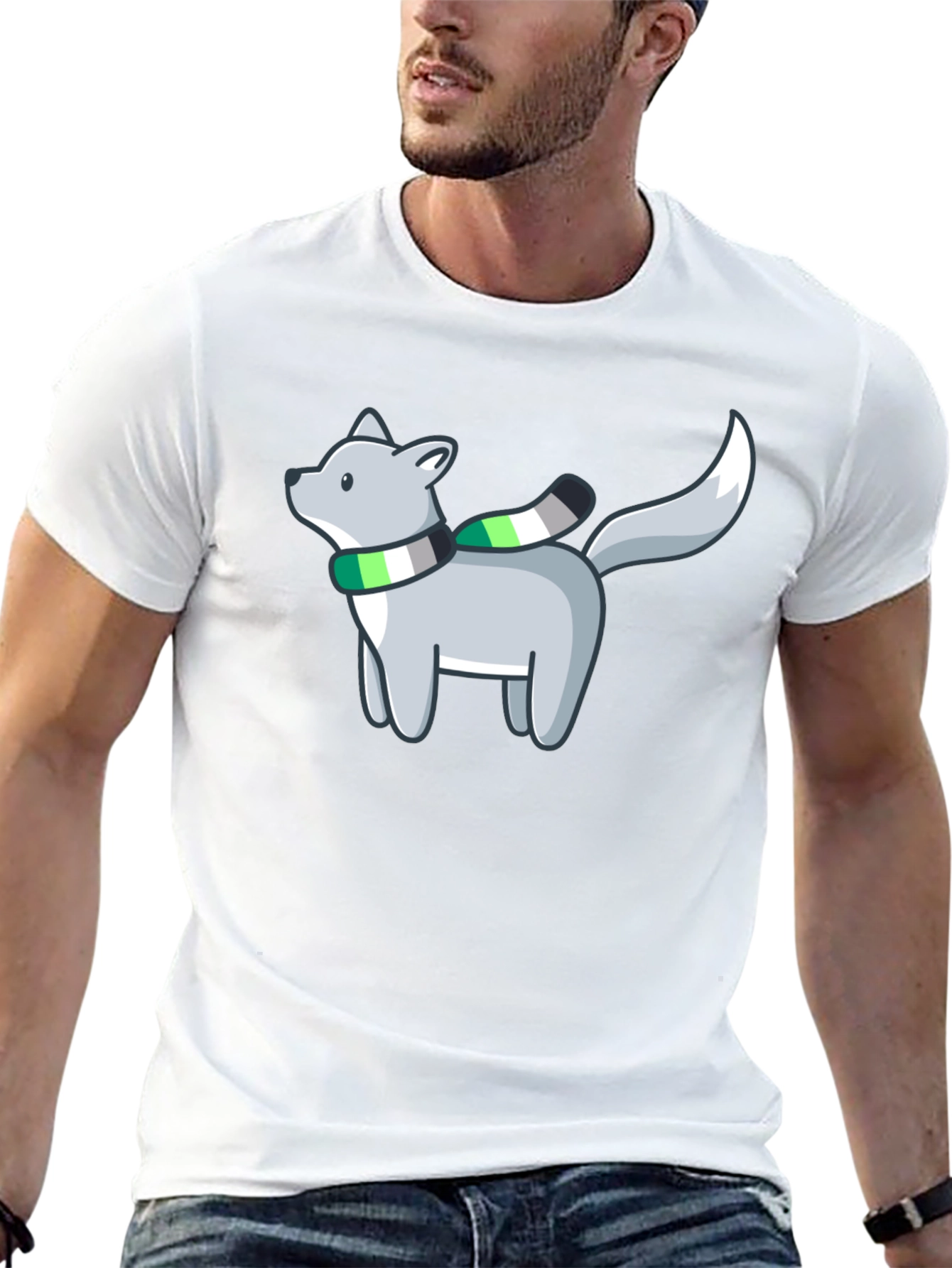 Aromantic Pride Dog T-Shirt