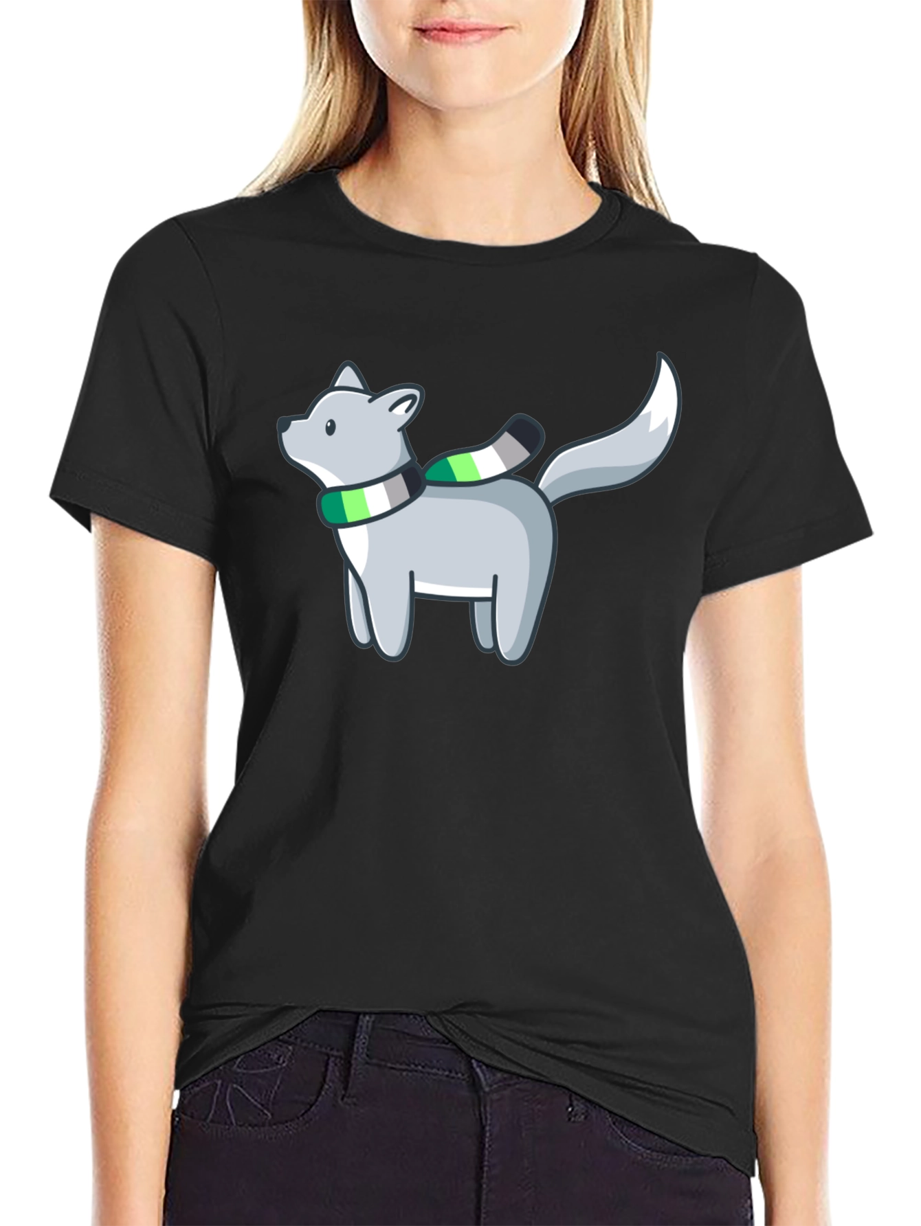 Aromantic Pride Dog T-Shirt
