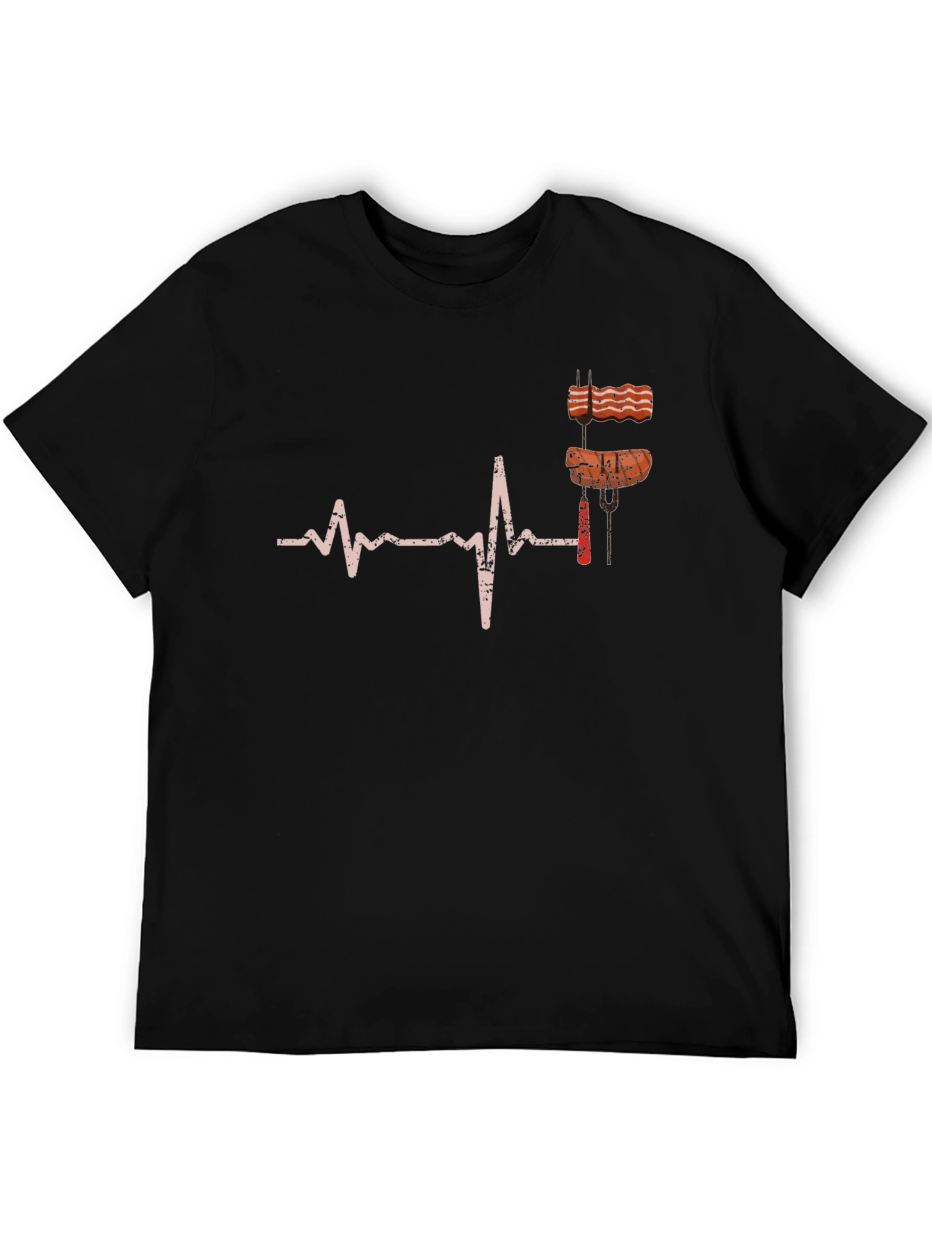 BBQ Lovers Heartbeat T-Shirt