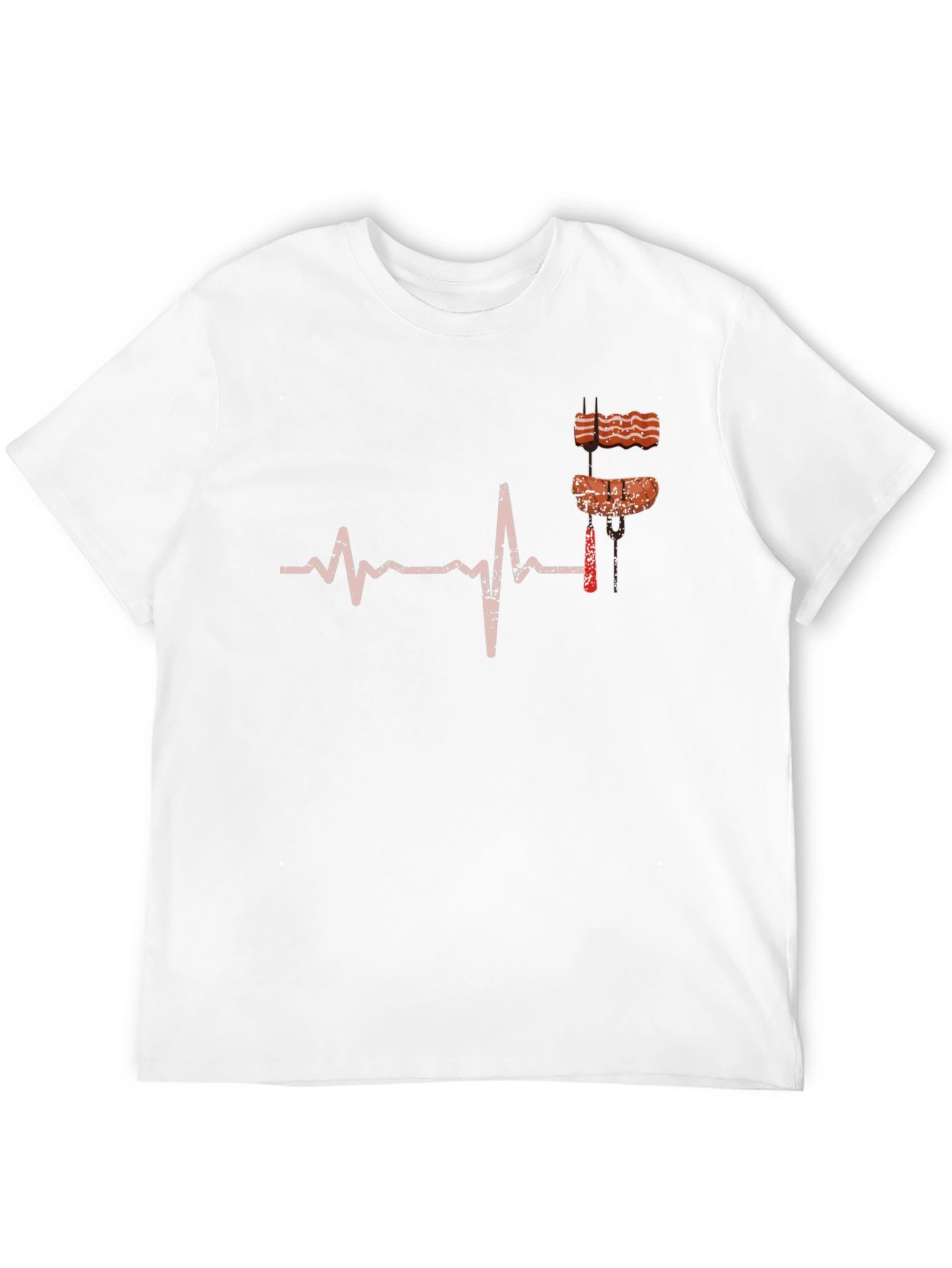 BBQ Lovers Heartbeat T-Shirt