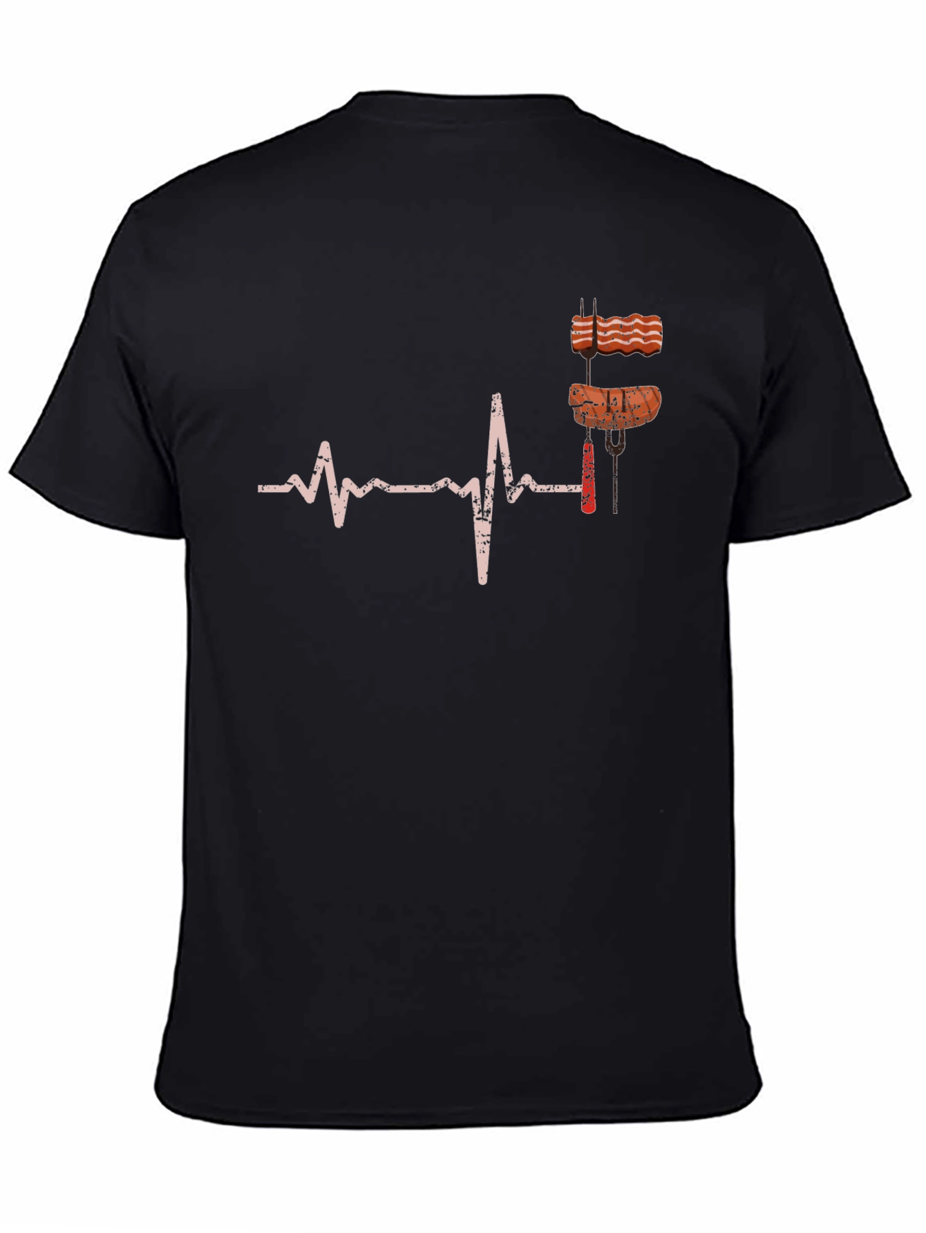 BBQ Lovers Heartbeat T-Shirt