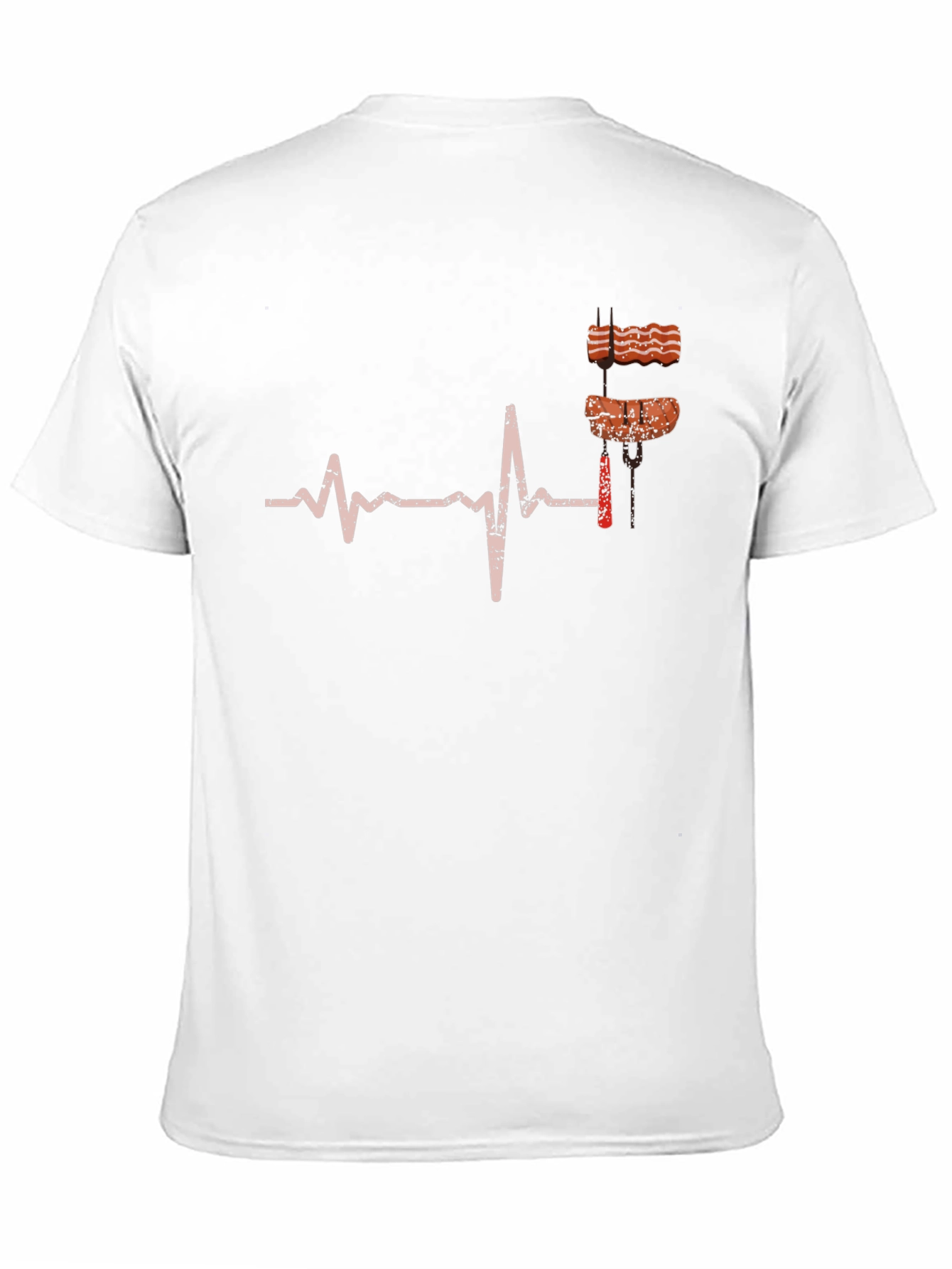 BBQ Lovers Heartbeat T-Shirt