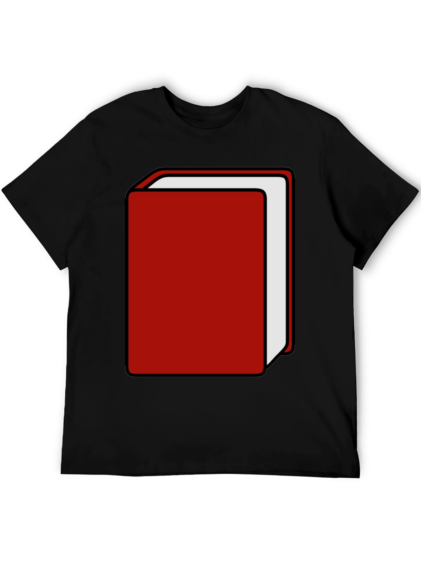 Red Book Graphic Tee - Stylish & Unique Design