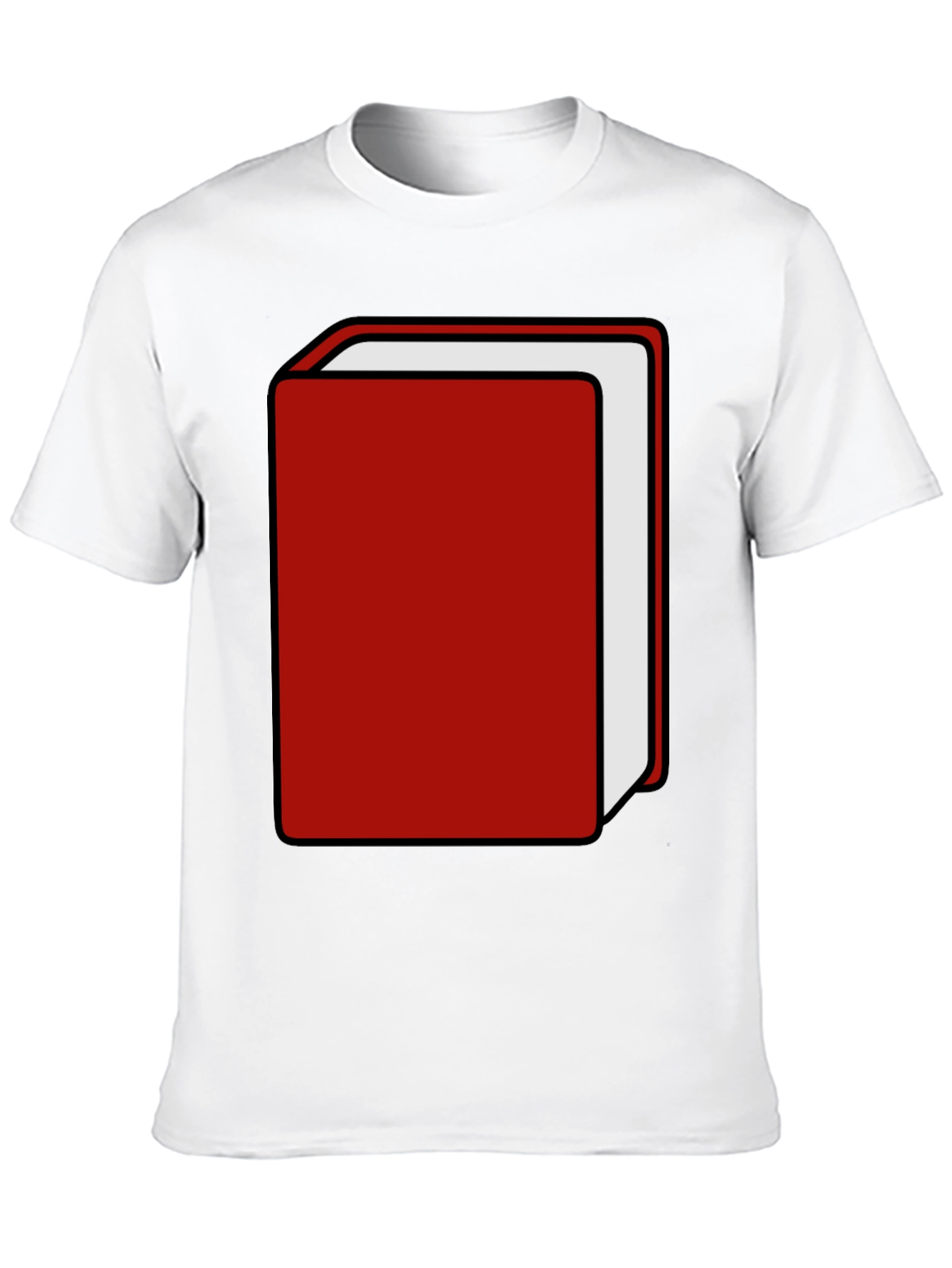 Red Book Graphic Tee - Stylish & Unique Design