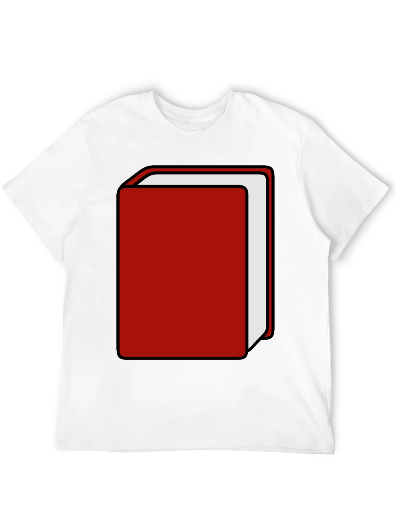 Red Book Graphic Tee - Stylish & Unique Design