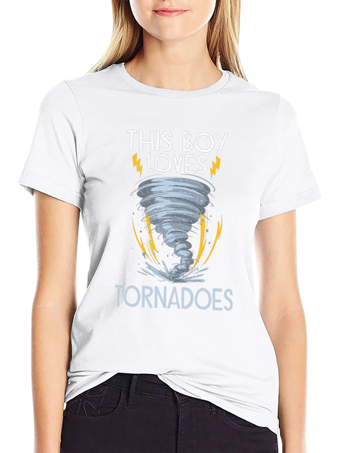 Tornado Lover Mens Graphic T-Shirt - Weather Enthusiast