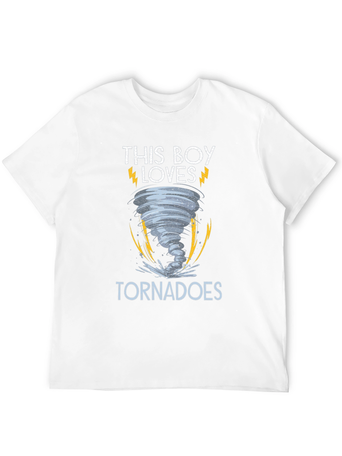 Tornado Lover Mens Graphic T-Shirt - Weather Enthusiast
