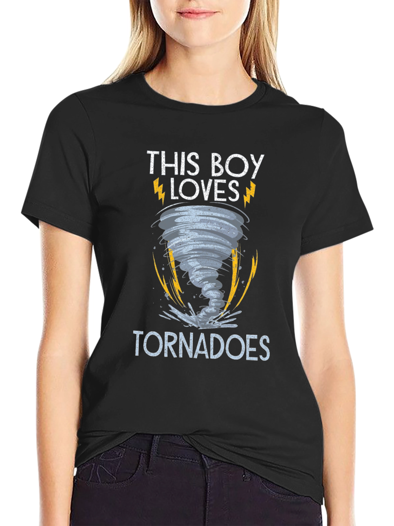 Tornado Lover Mens Graphic T-Shirt - Weather Enthusiast