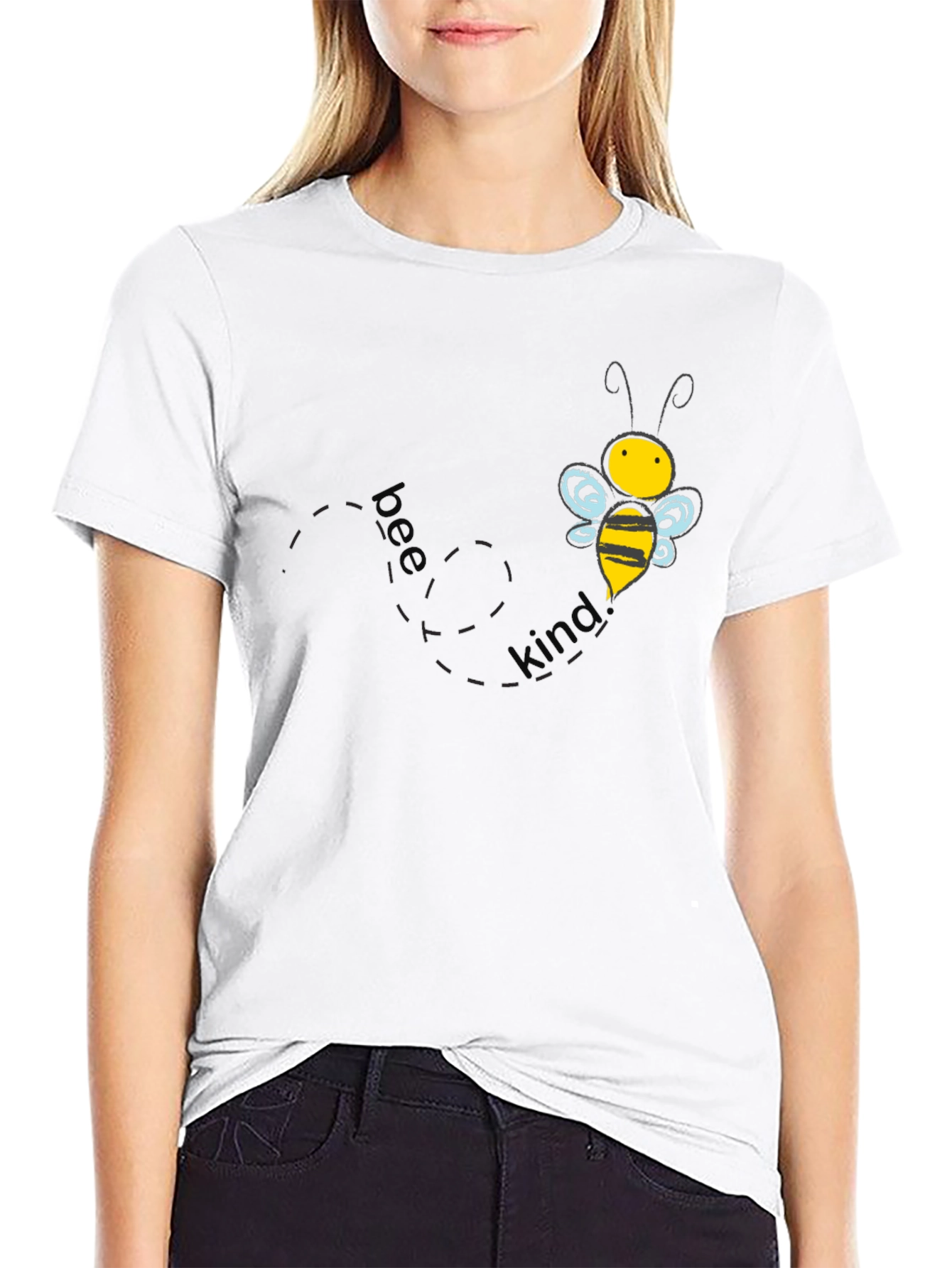 Bee Kind Graphic Tee - Soft Cotton Comfort