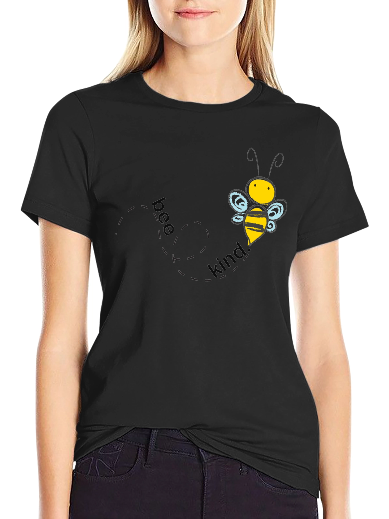 Bee Kind Graphic Tee - Soft Cotton Comfort