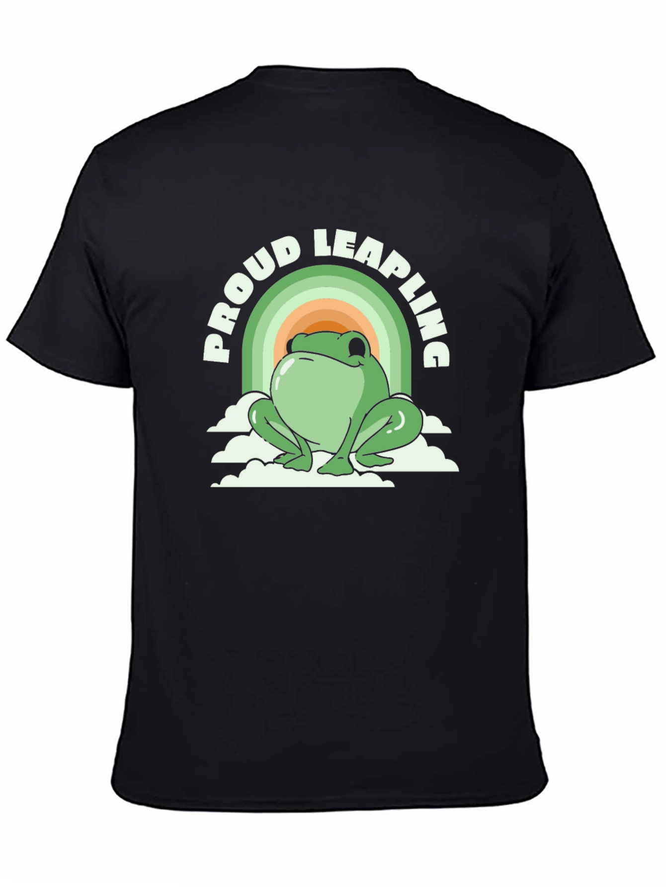 Proud Leapling Frog Graphic Tee