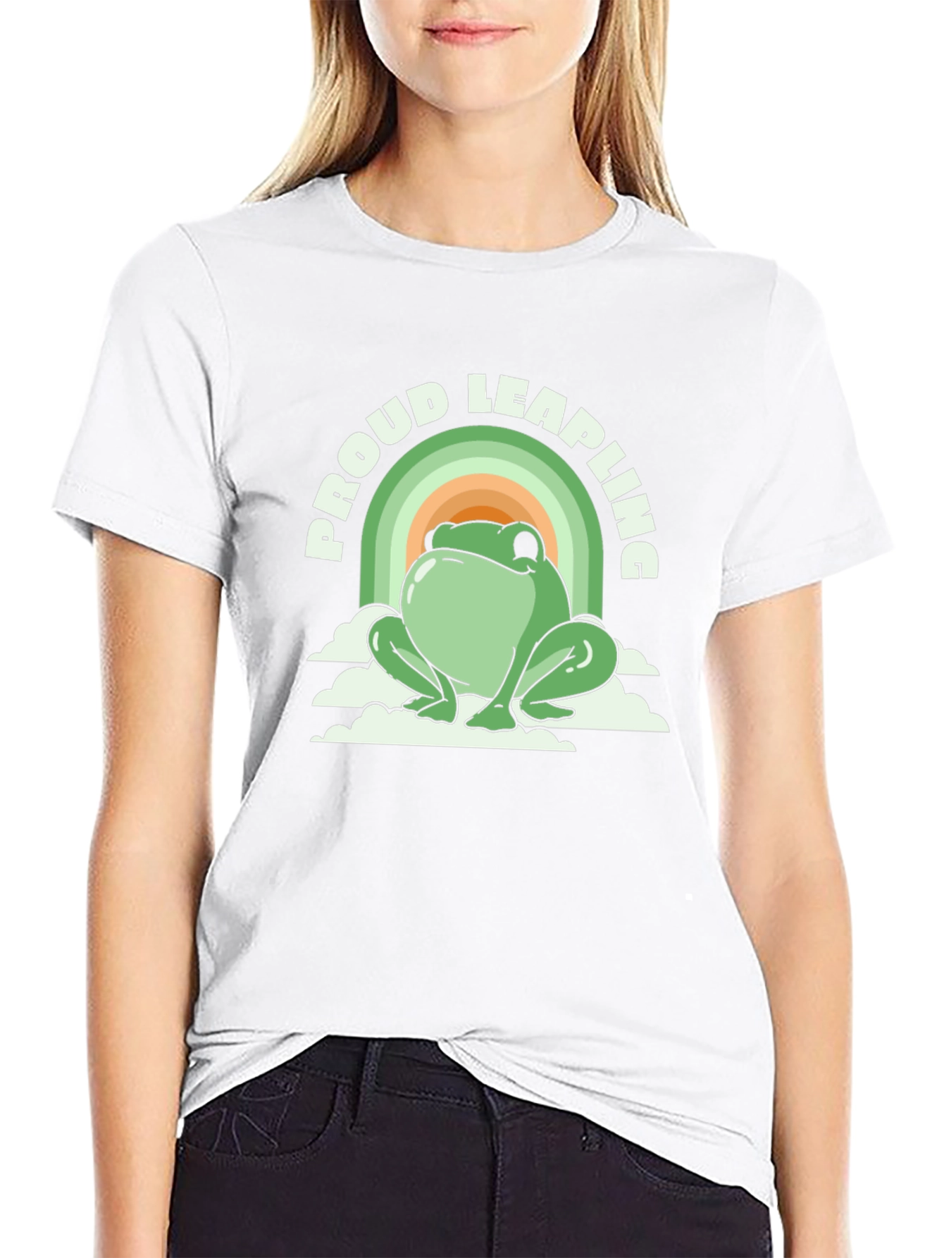 Proud Leapling Frog Graphic Tee