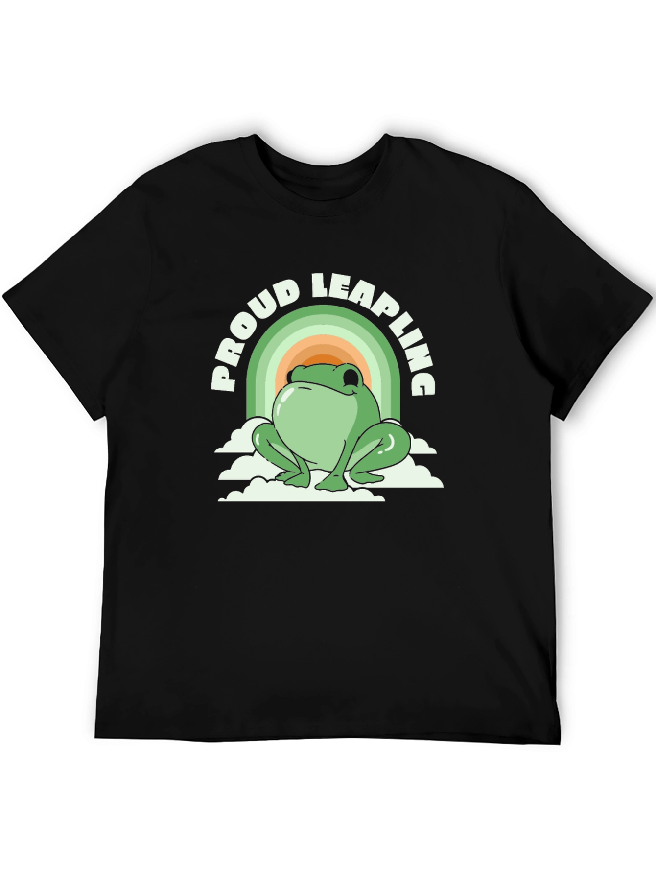 Proud Leapling Frog Graphic Tee