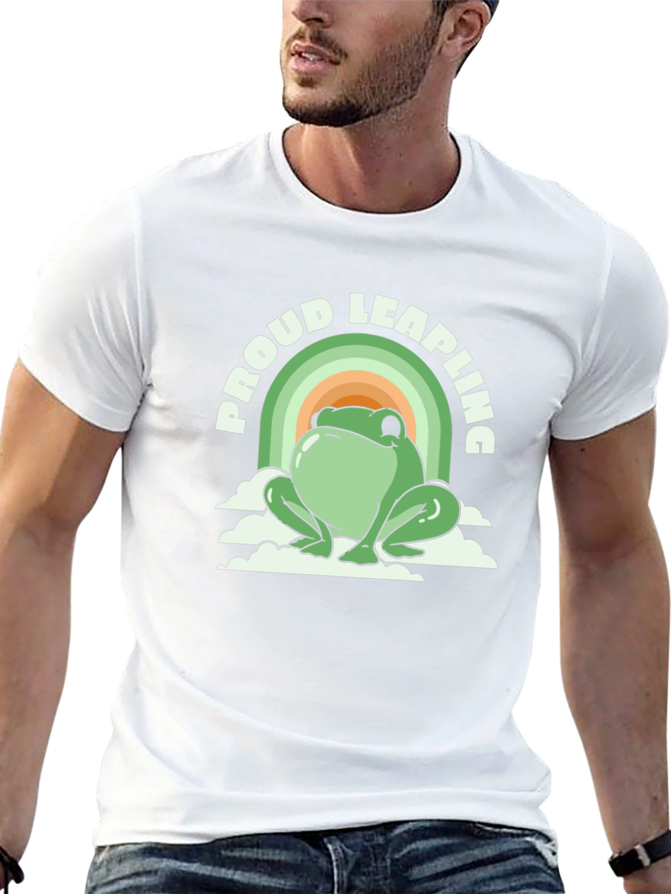Proud Leapling Frog Graphic Tee