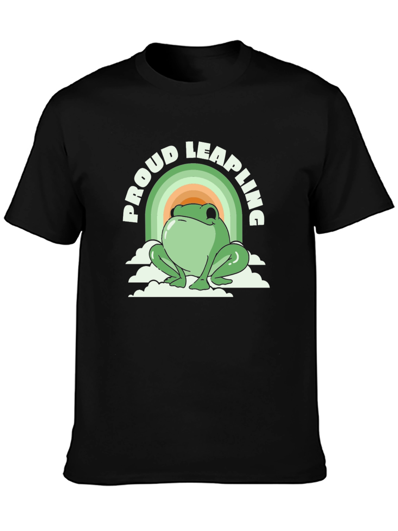 Proud Leapling Frog Graphic Tee