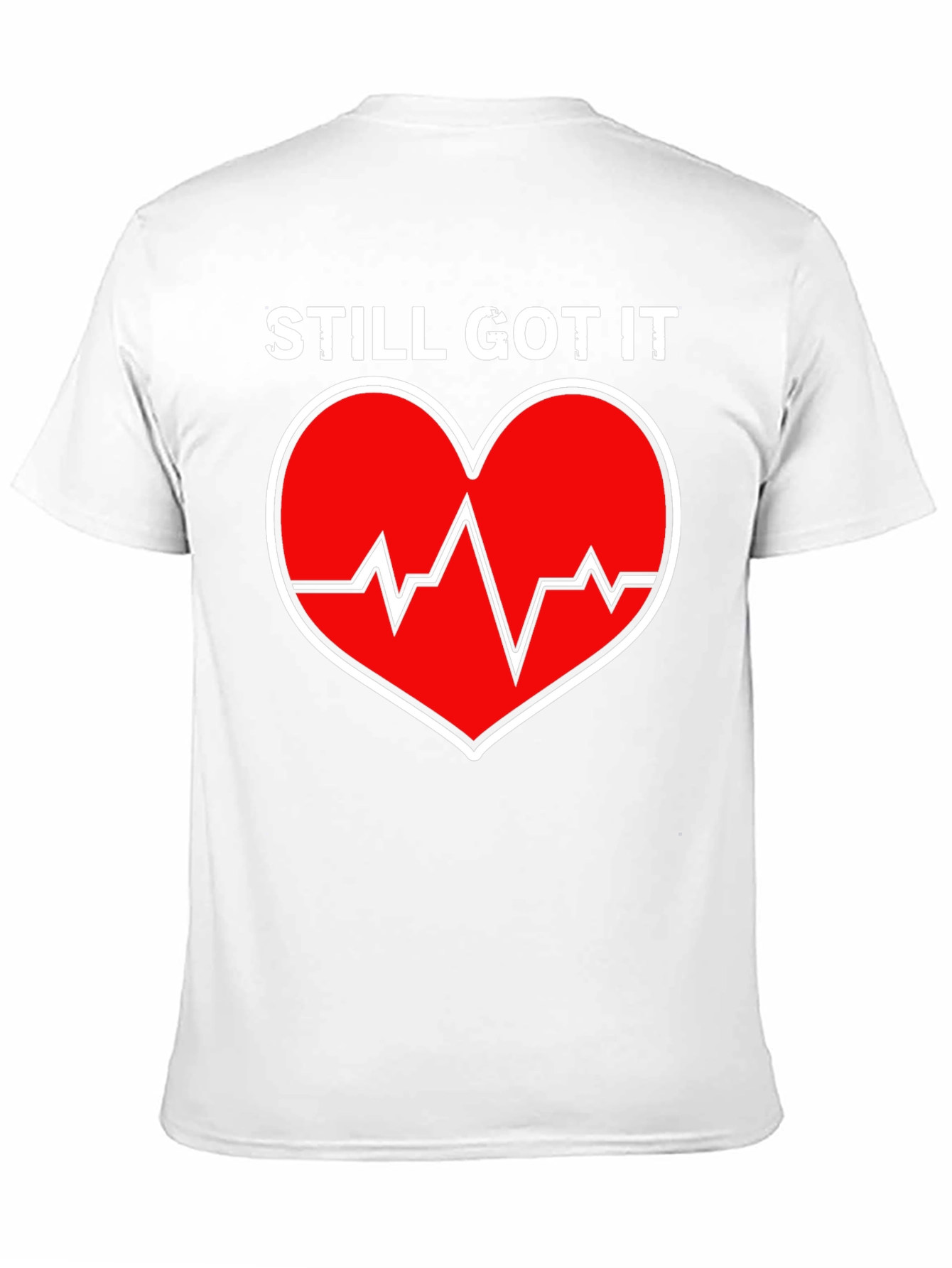 Still Got It Heartbeat Graphic Tee - Black