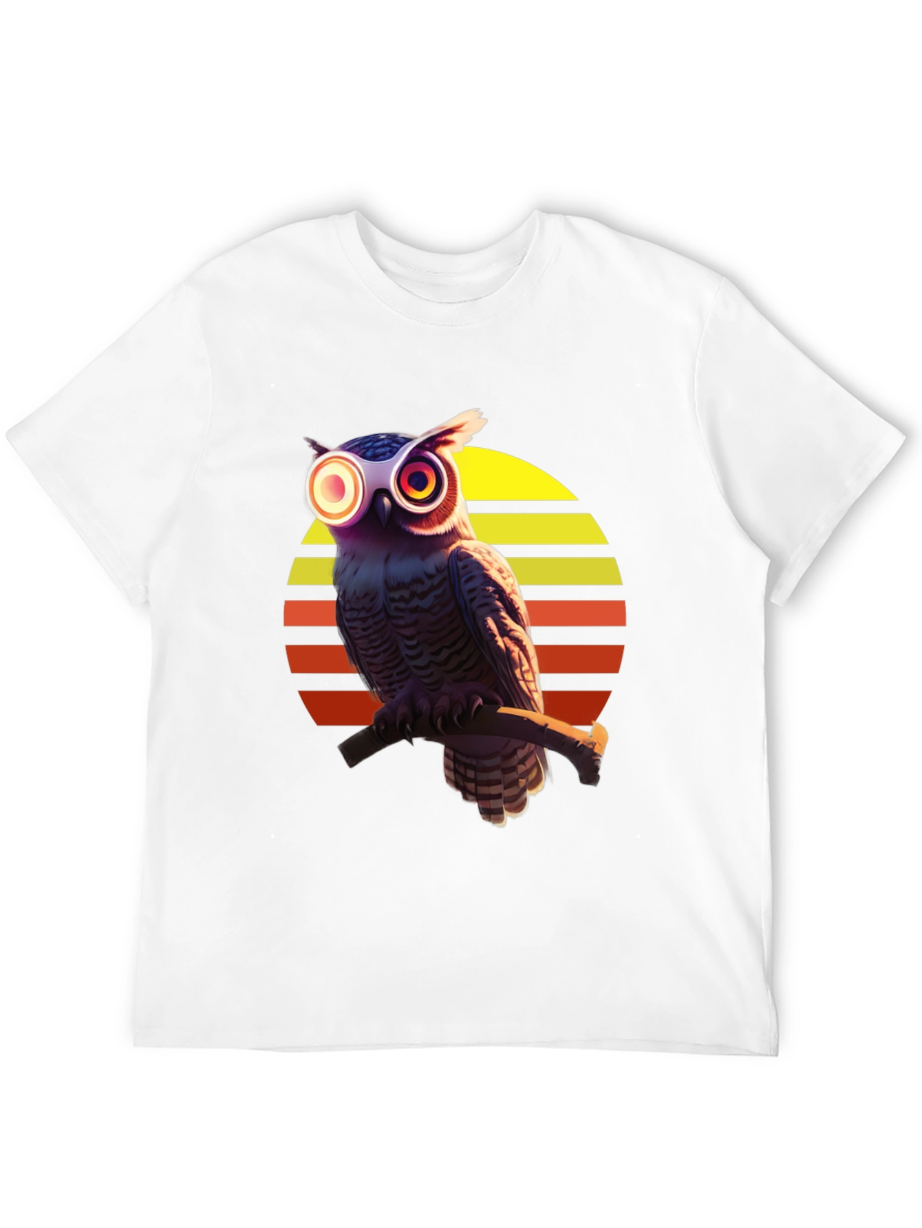 Retro Owl T-Shirt: Stylish Graphic Tee