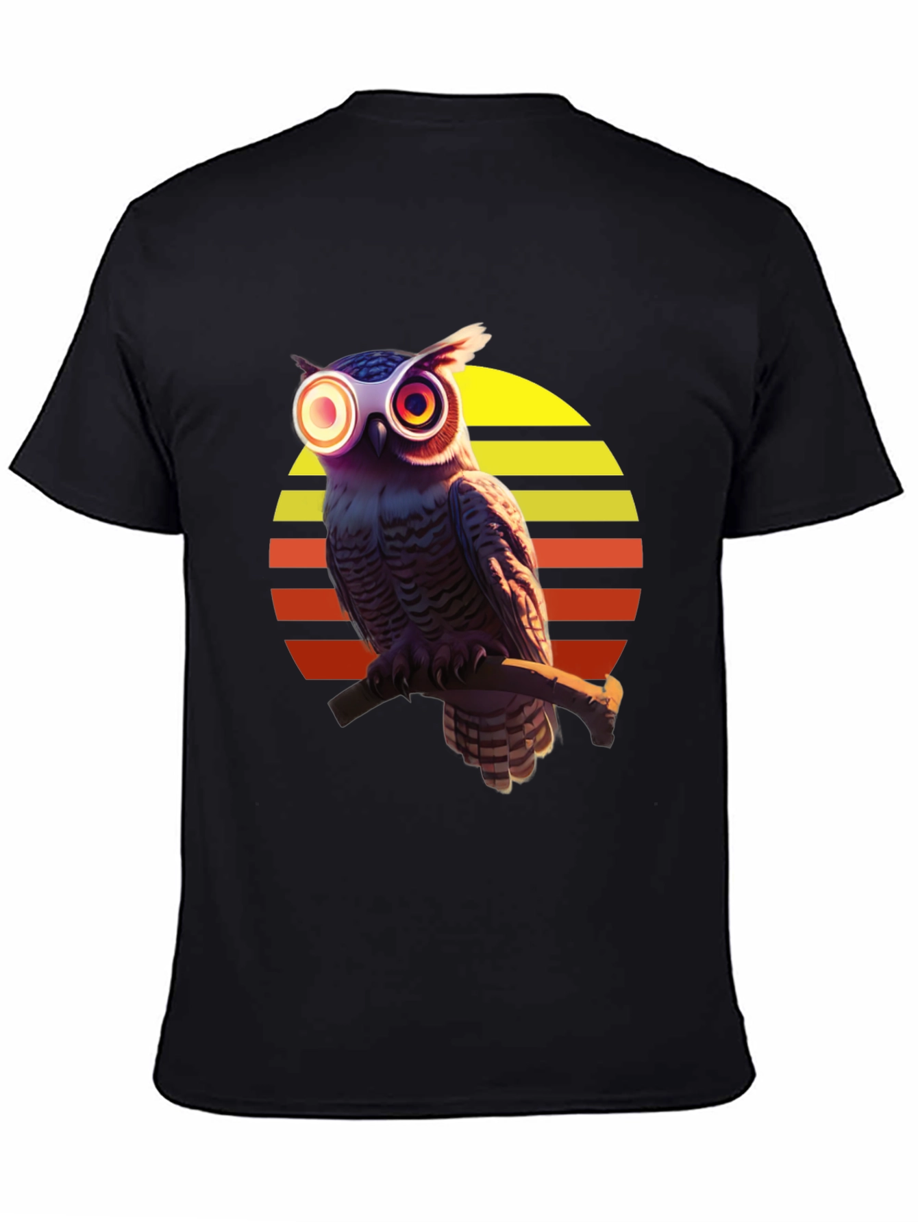 Retro Owl T-Shirt: Stylish Graphic Tee