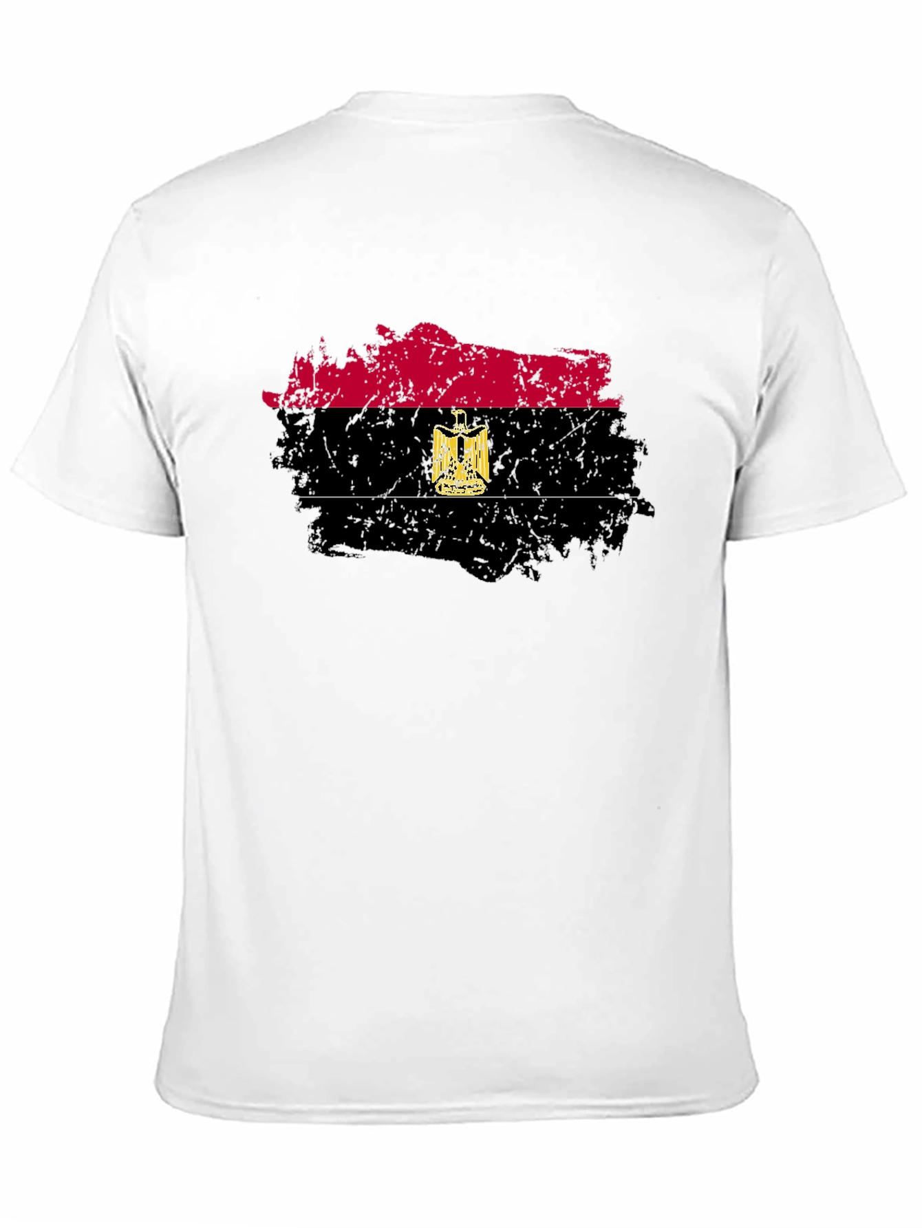Distressed Egypt Flag Graphic Tee