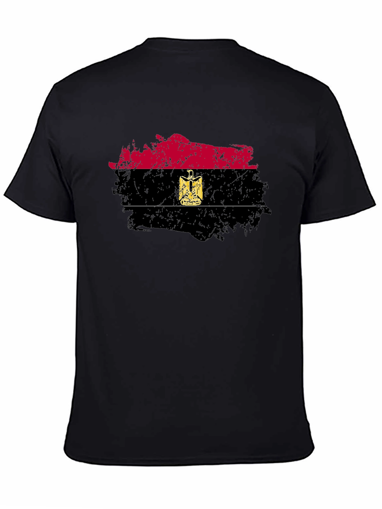 Distressed Egypt Flag Graphic Tee