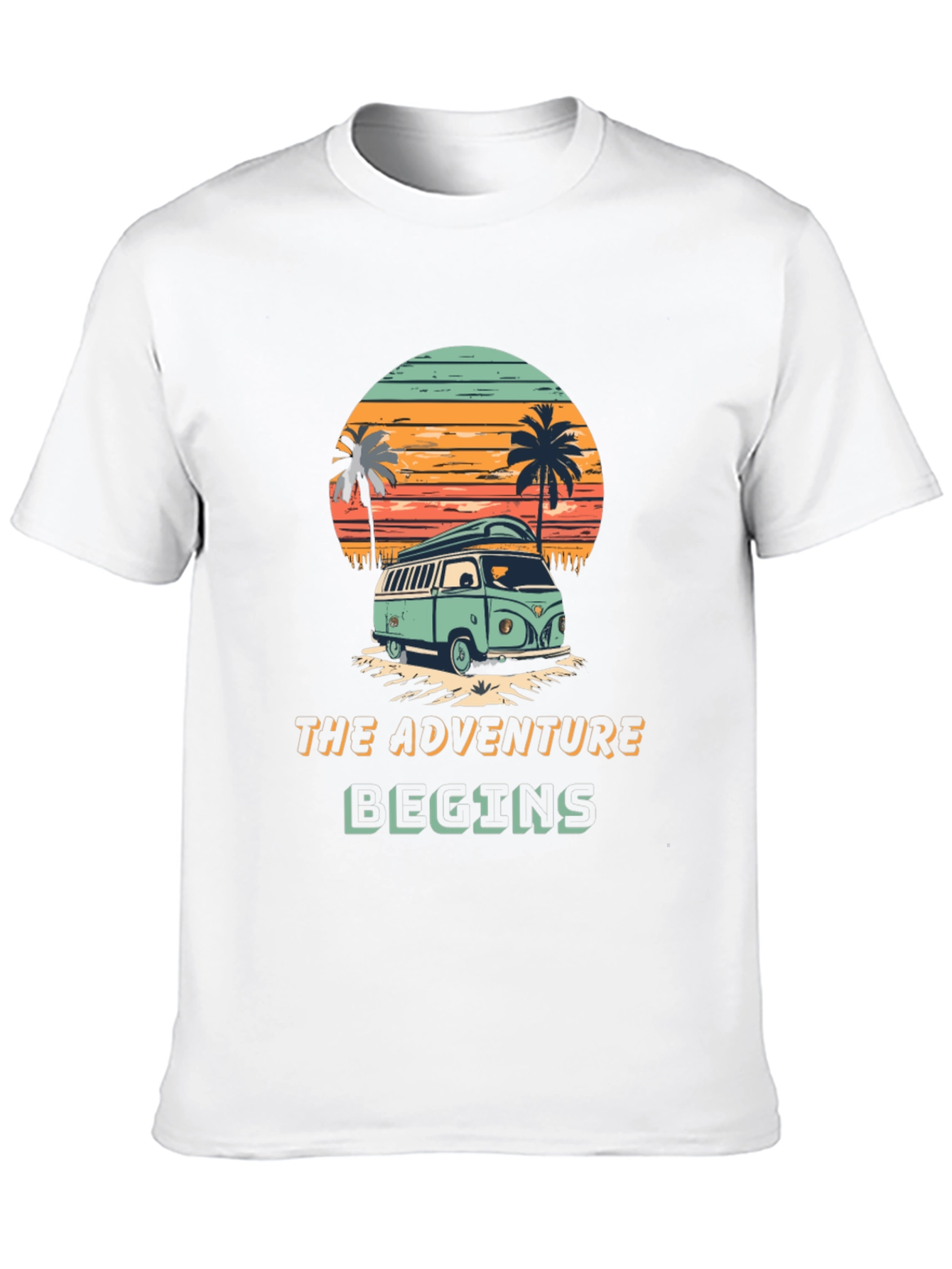 Adventure Begins Graphic T-Shirt