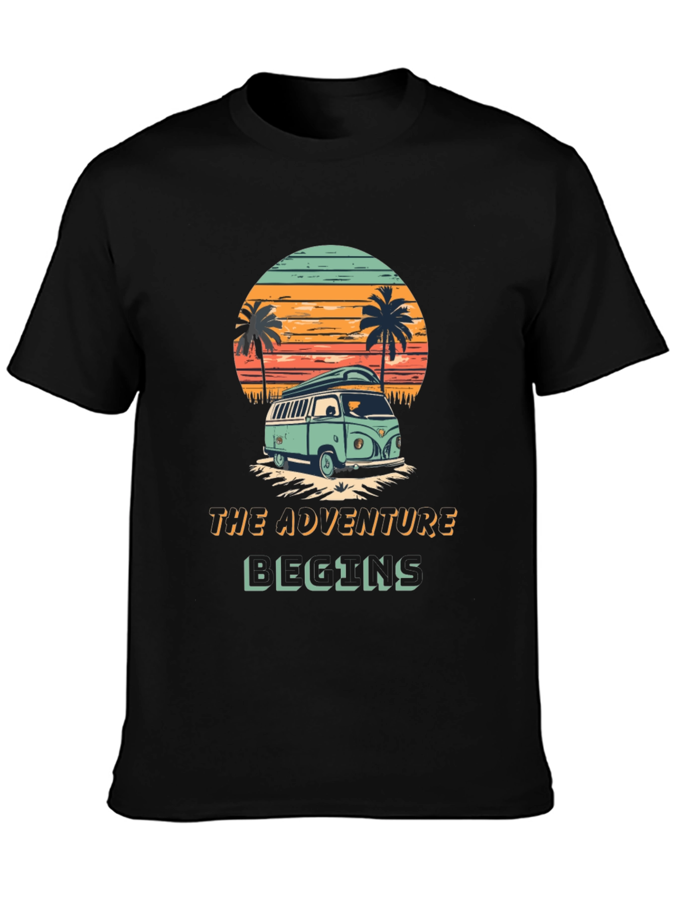 Adventure Begins Graphic T-Shirt