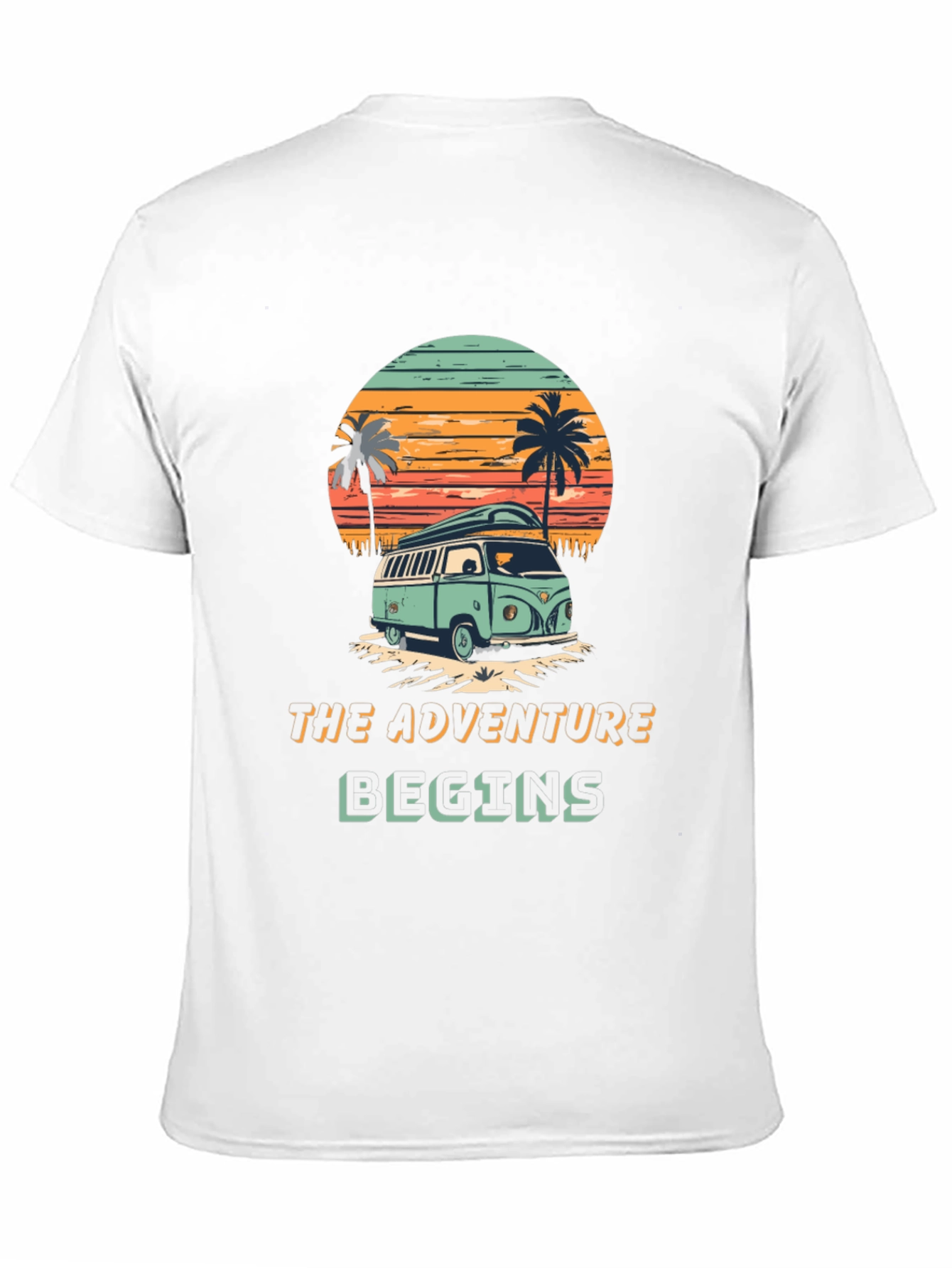 Adventure Begins Graphic T-Shirt