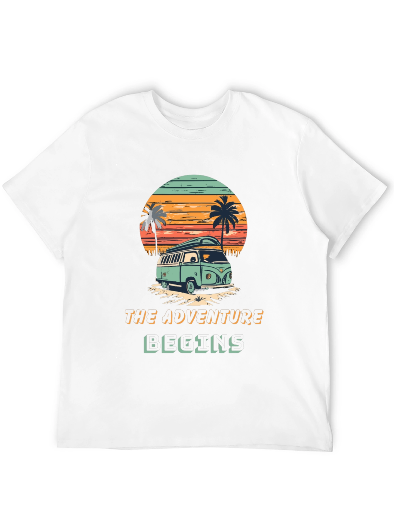 Adventure Begins Graphic T-Shirt