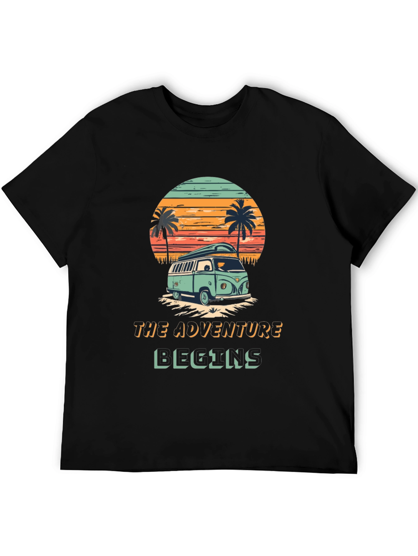 Adventure Begins Graphic T-Shirt