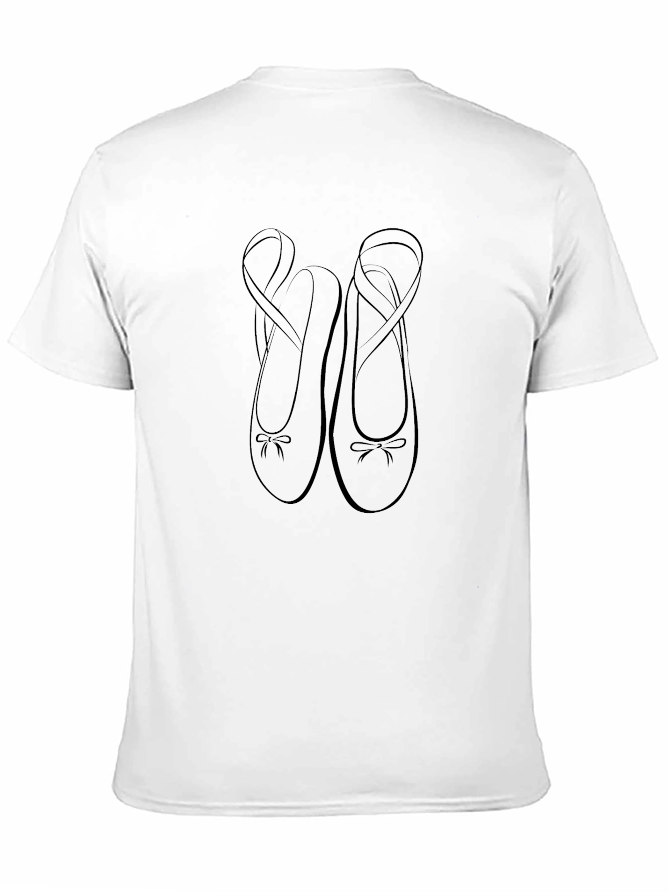 Ballet Shoe Graphic Tee - Black