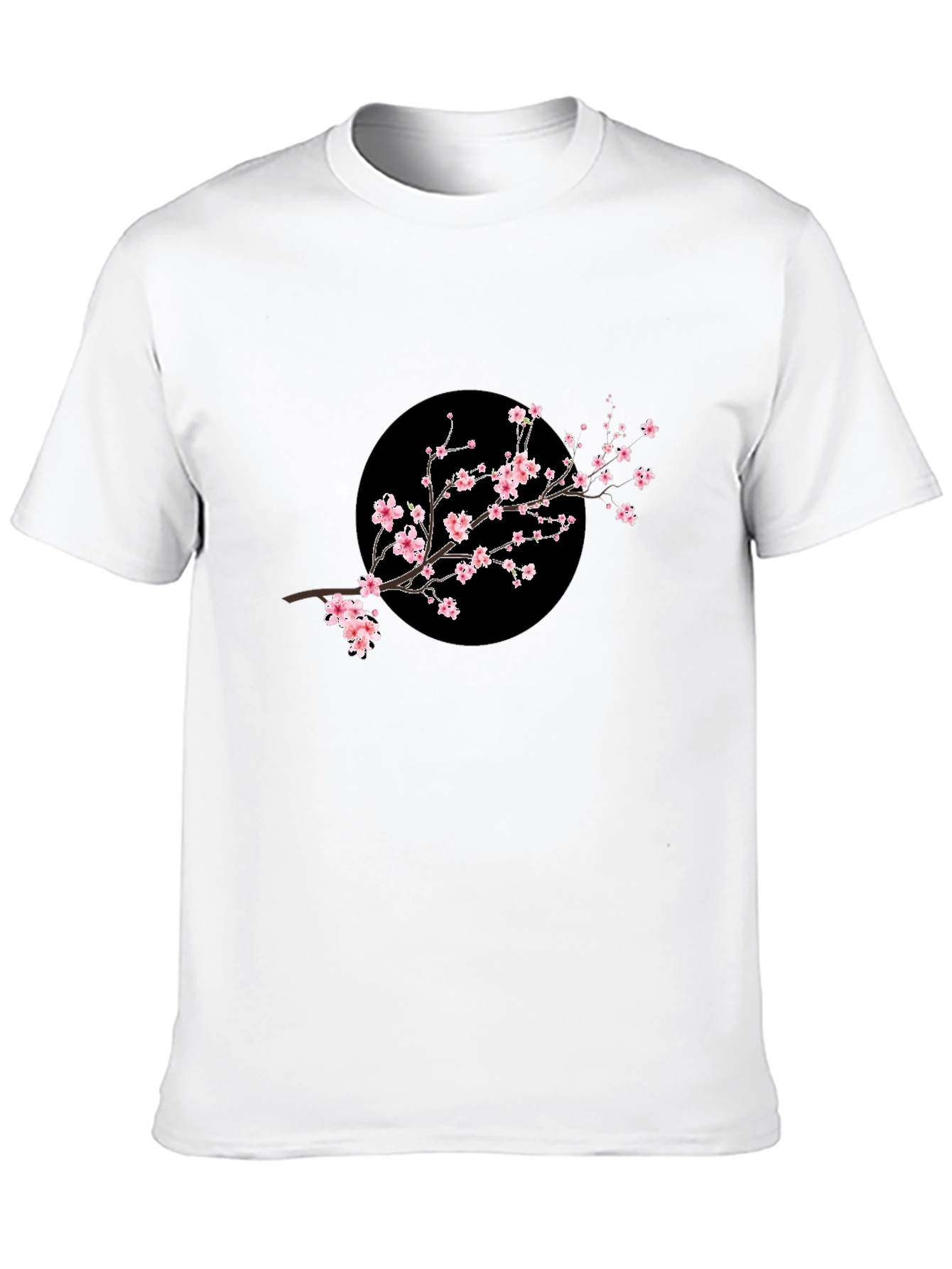 Sakura Branch Black T-Shirt
