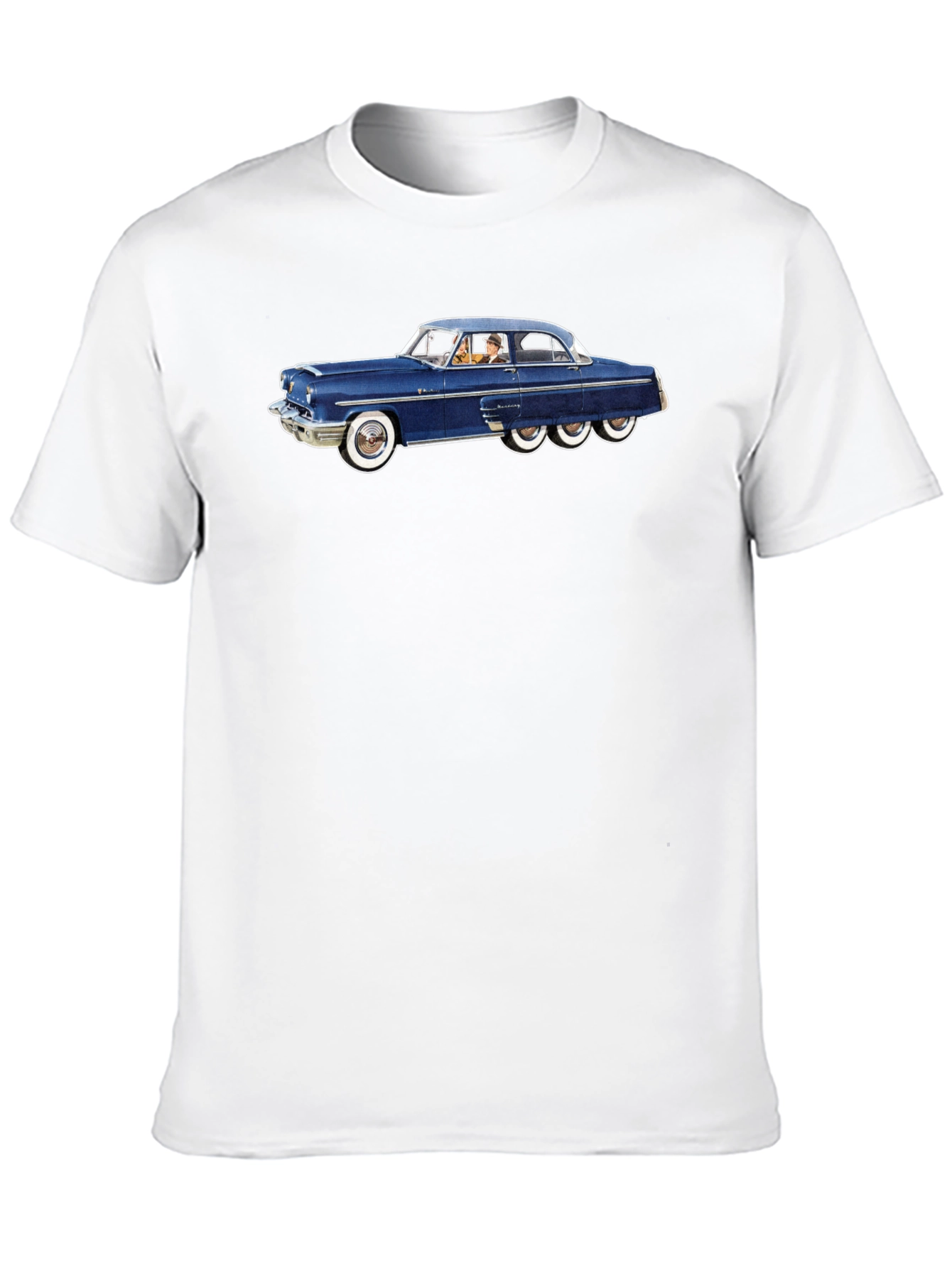 Classic Car Graphic Tee - Retro Cool Style