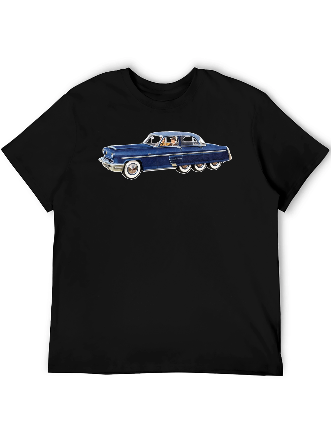 Classic Car Graphic Tee - Retro Cool Style