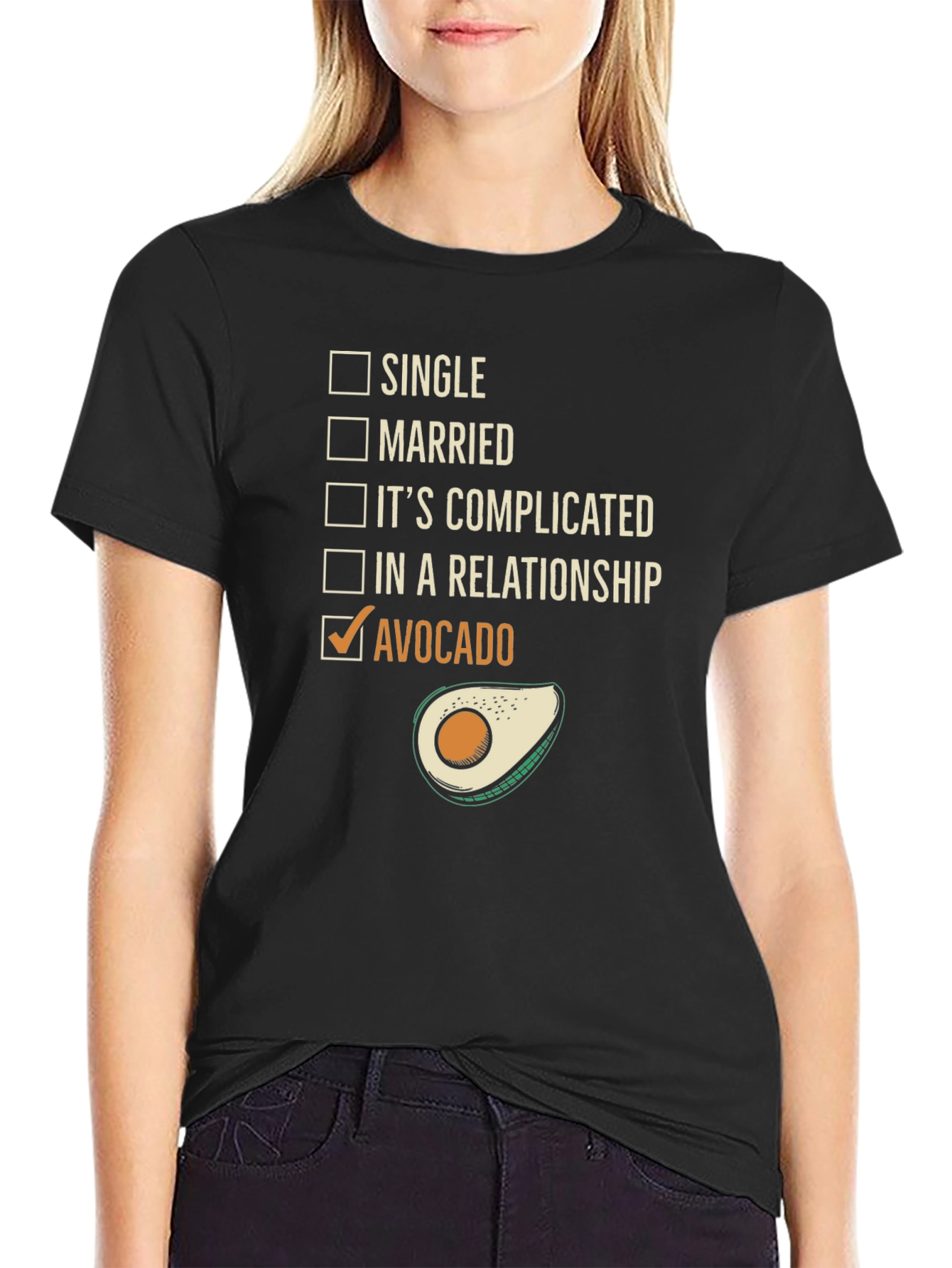 Avocado Relationship T-Shirt - Funny Foodie Tee