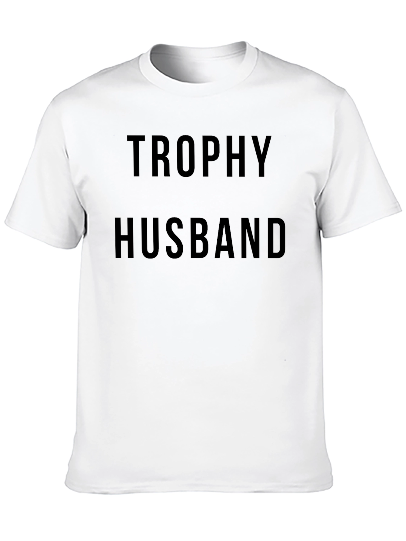 Trophy Husband Black Graphic Tee