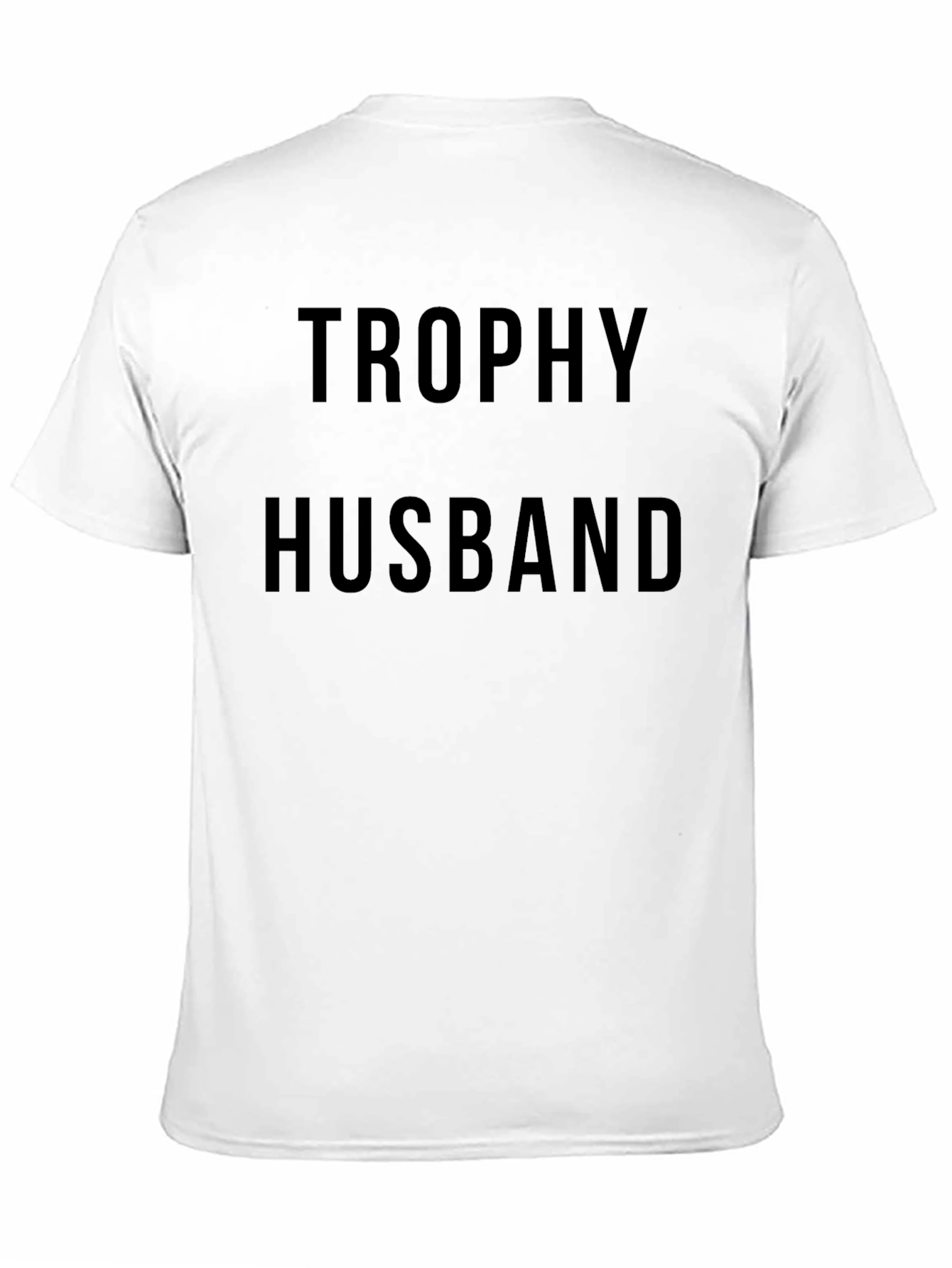 Trophy Husband Black Graphic Tee