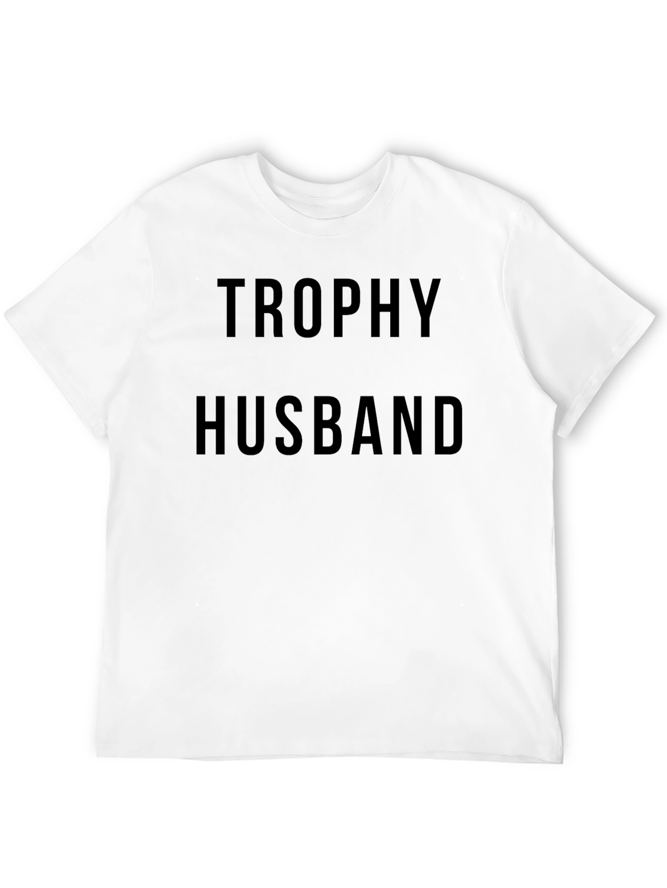 Trophy Husband Black Graphic Tee