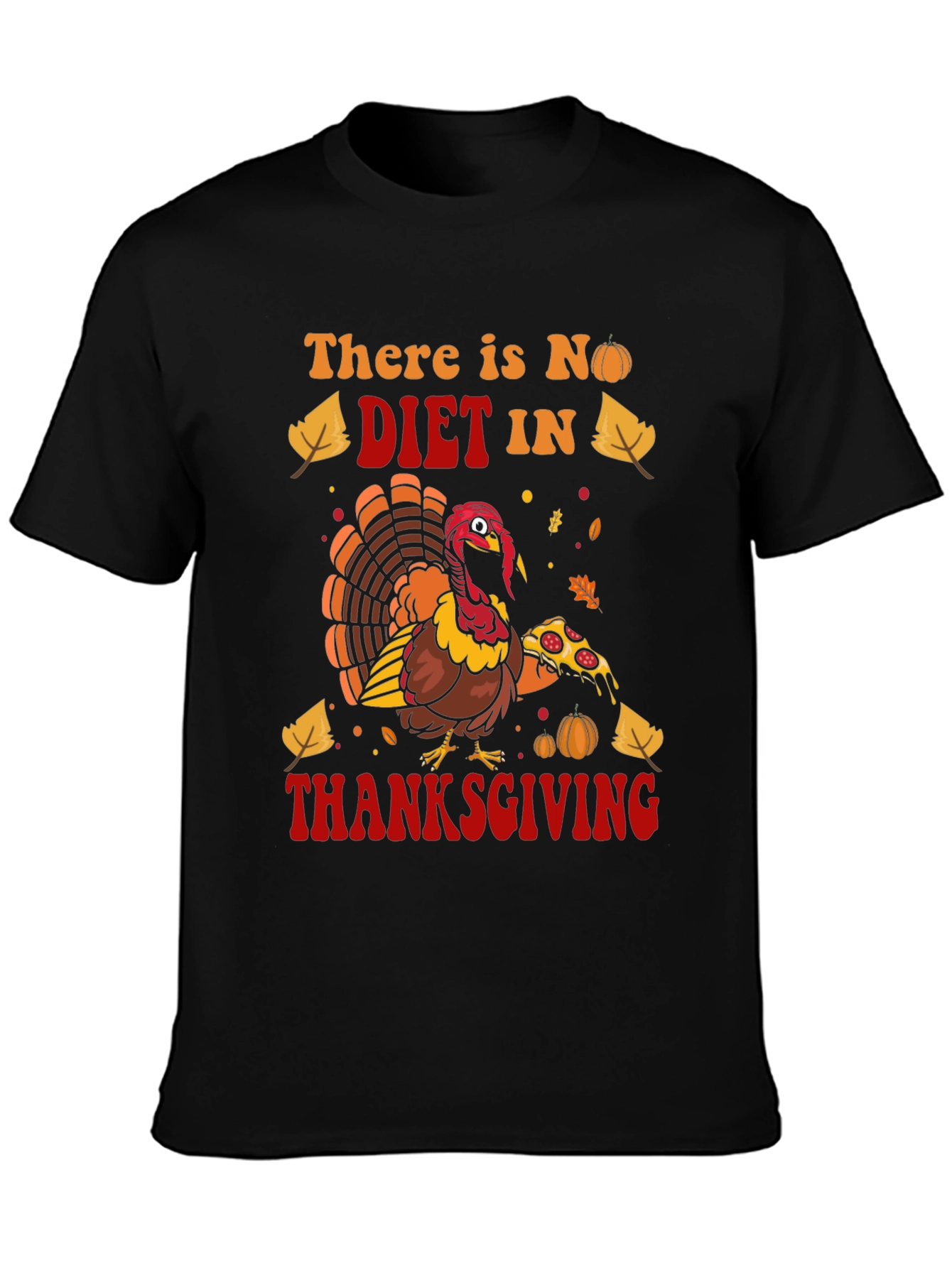 Thanksgiving Turkey Diet Graphic Tee