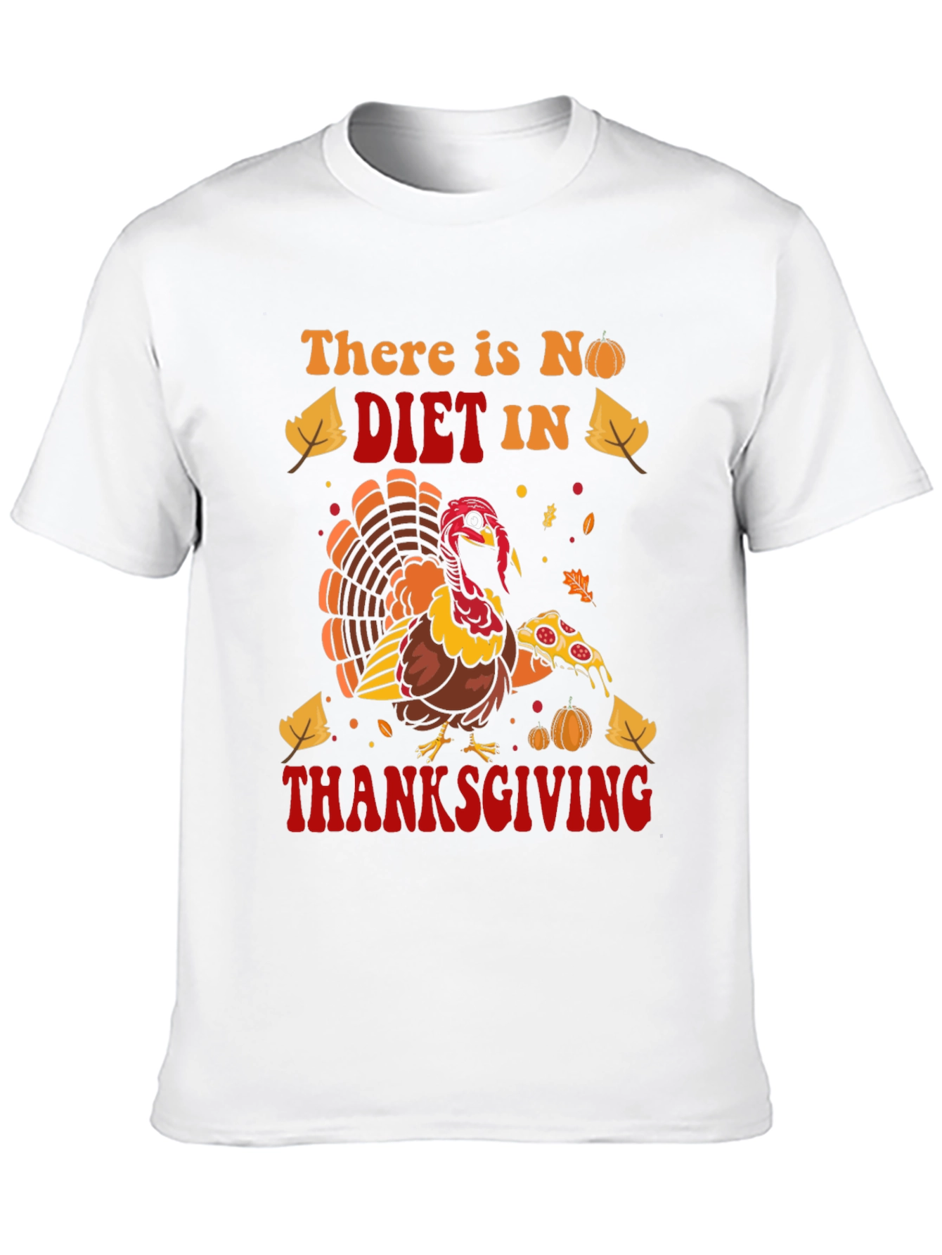 Thanksgiving Turkey Diet Graphic Tee