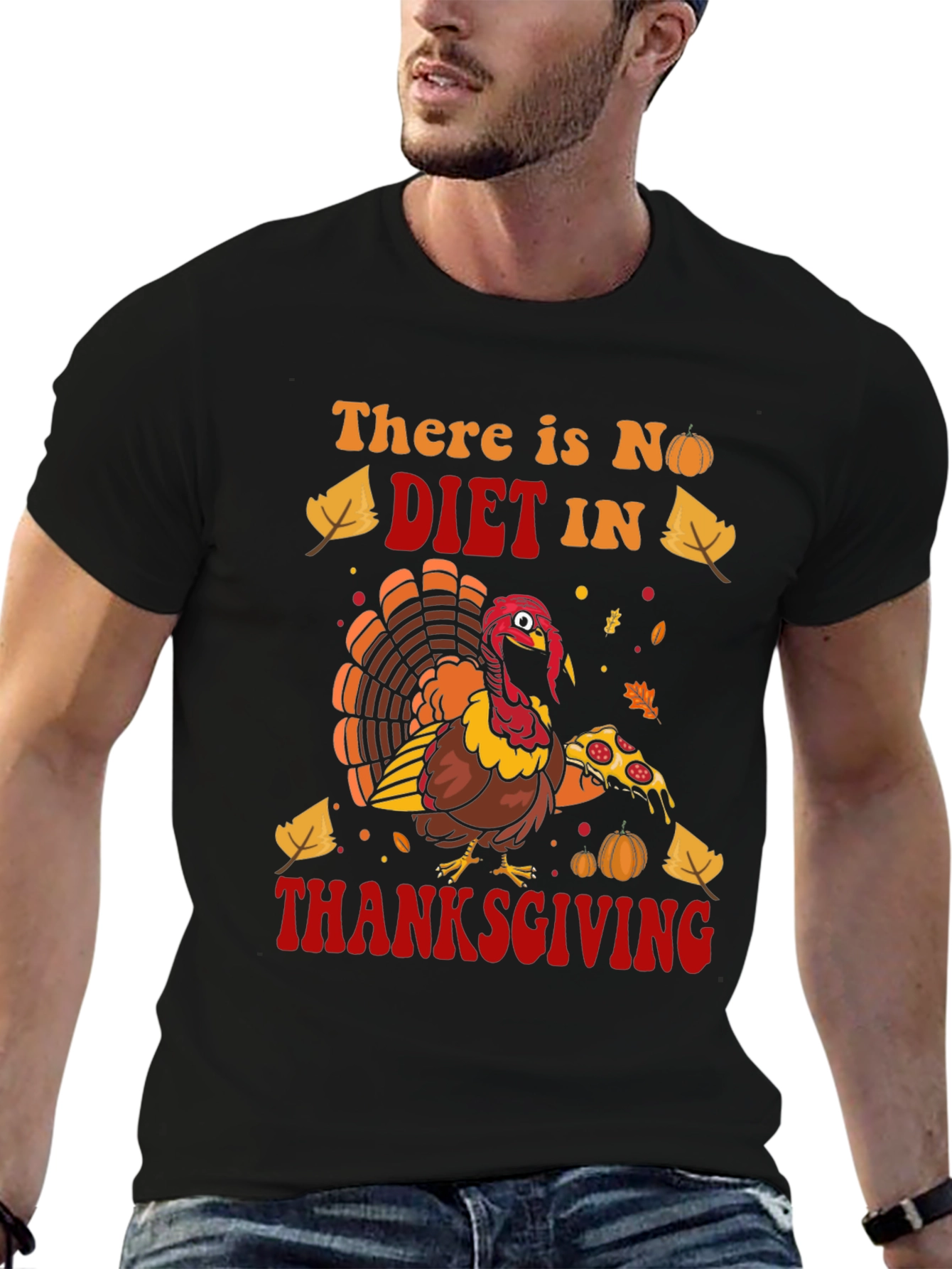 Thanksgiving Turkey Diet Graphic Tee