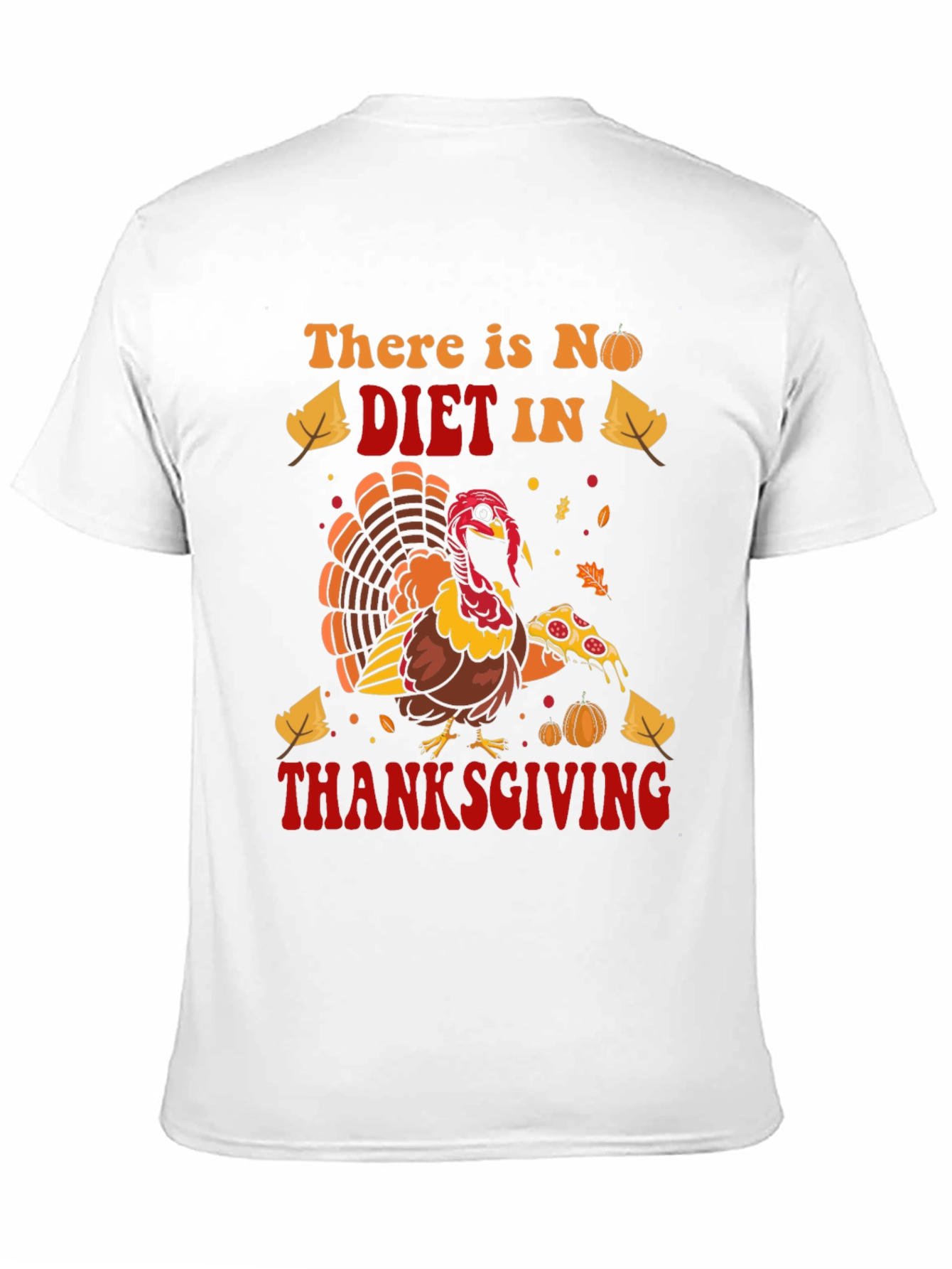 Thanksgiving Turkey Diet Graphic Tee