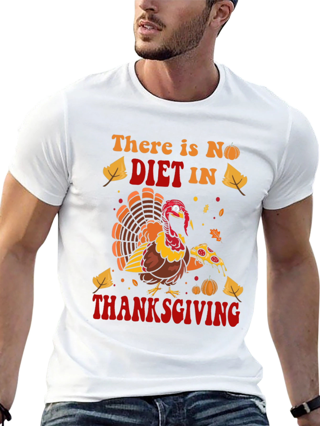 Thanksgiving Turkey Diet Graphic Tee
