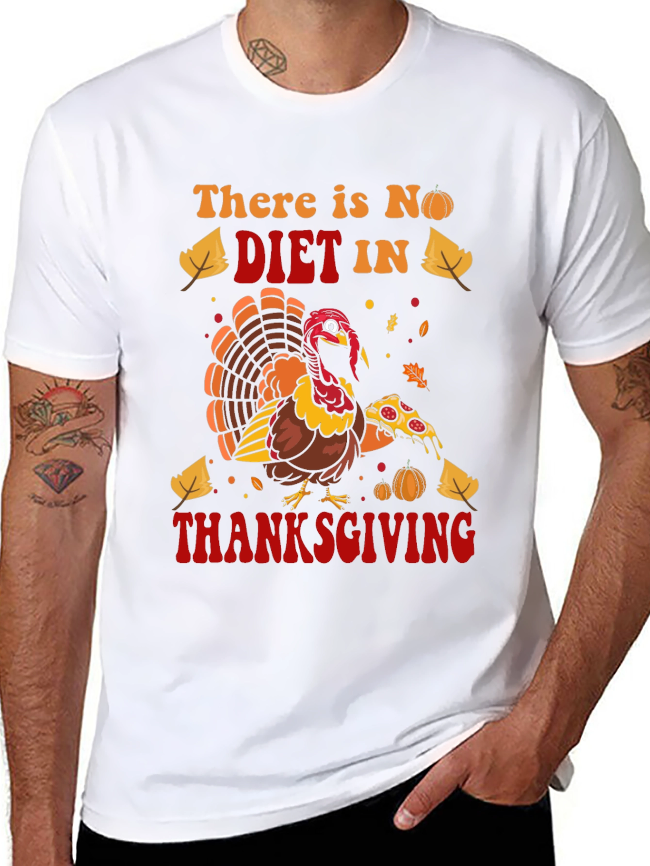 Thanksgiving Turkey Diet Graphic Tee