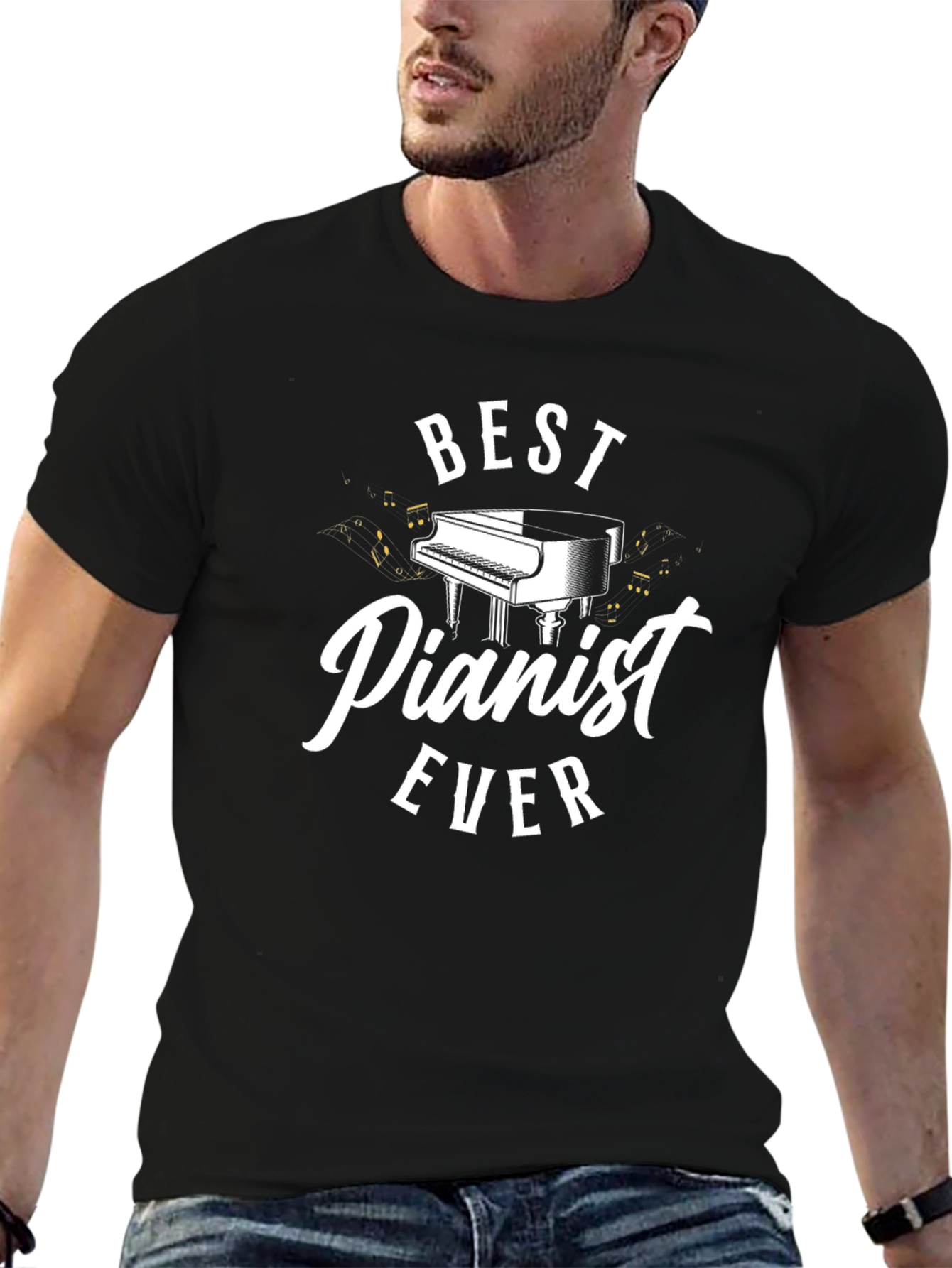 Best Pianist Ever T-Shirt - Music Lover Tee