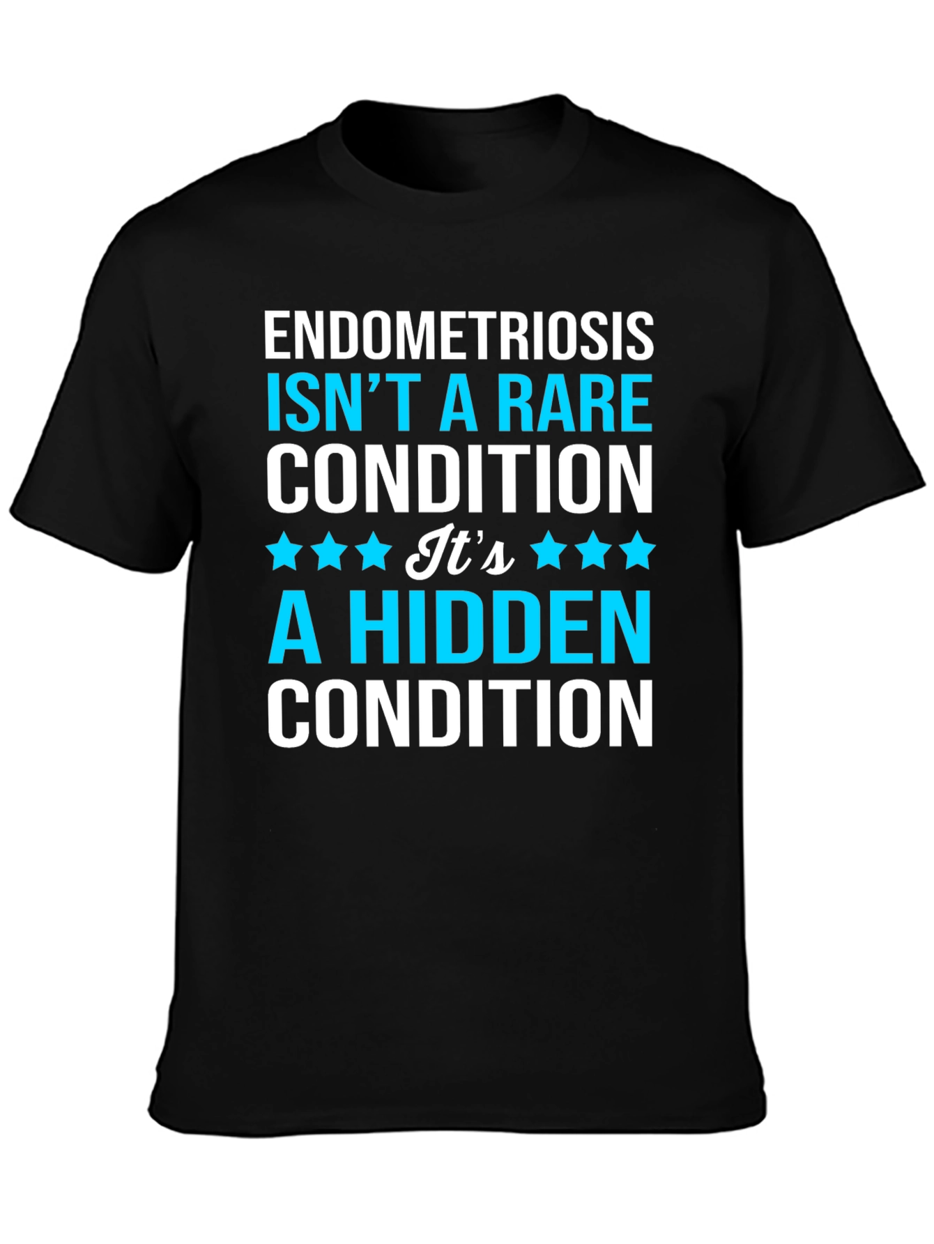 Endometriosis Awareness T-Shirt - Hidden Condition Tee